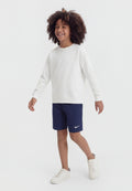 UNISEX - Sports shorts - midnight navy/white