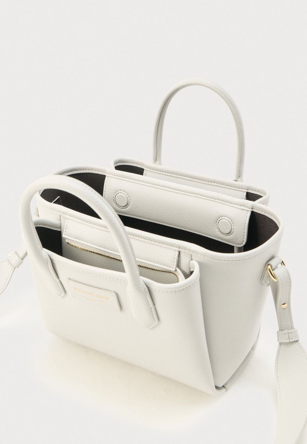 ODETTE TOTE - Handbag - marble/moka