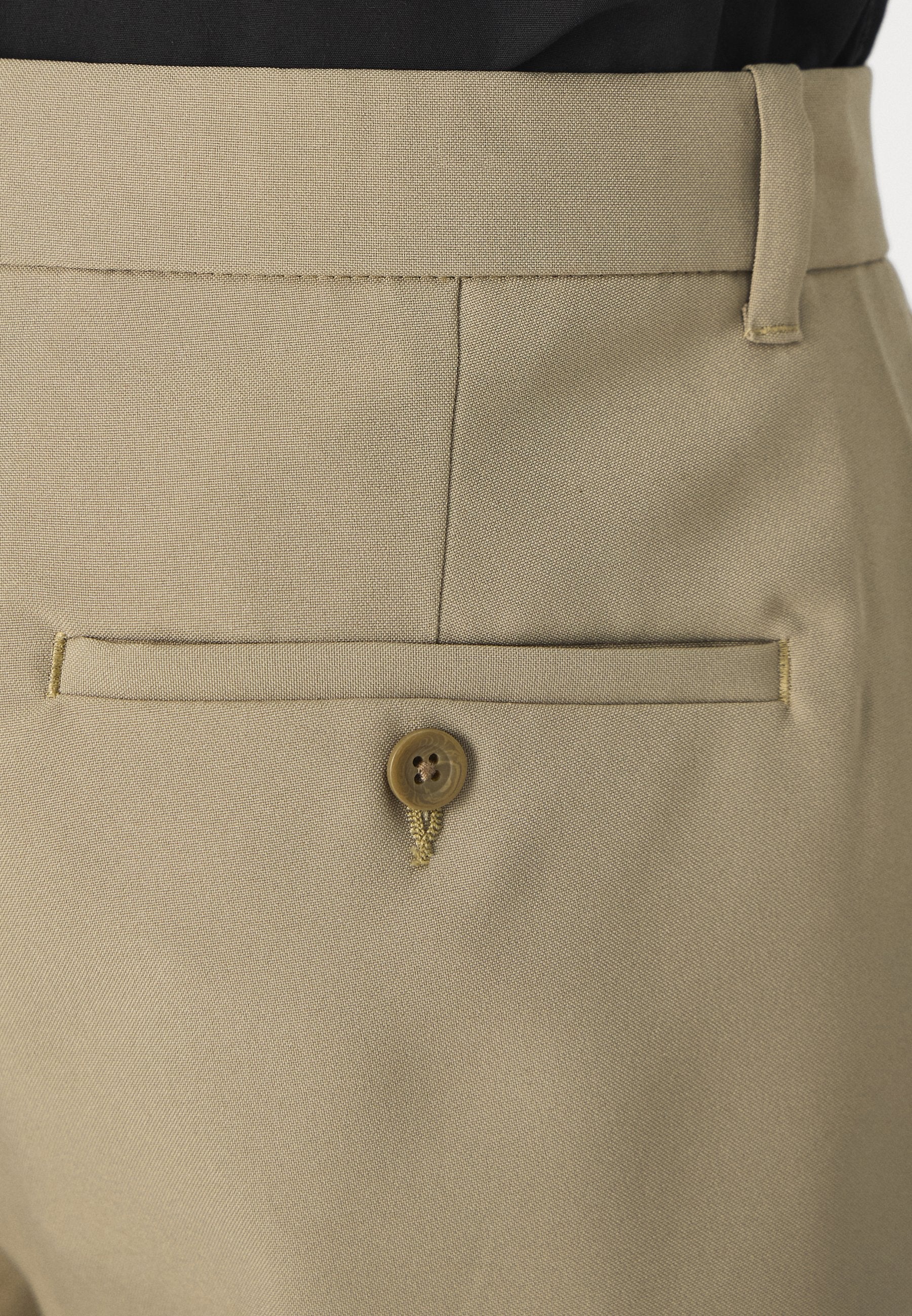 Classic Wide Leg Fit - Trousers - silver sage