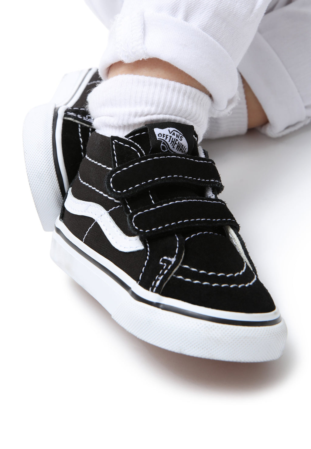 SK8-MID REISSUE V  UNISEX - Baby shoes - black true white