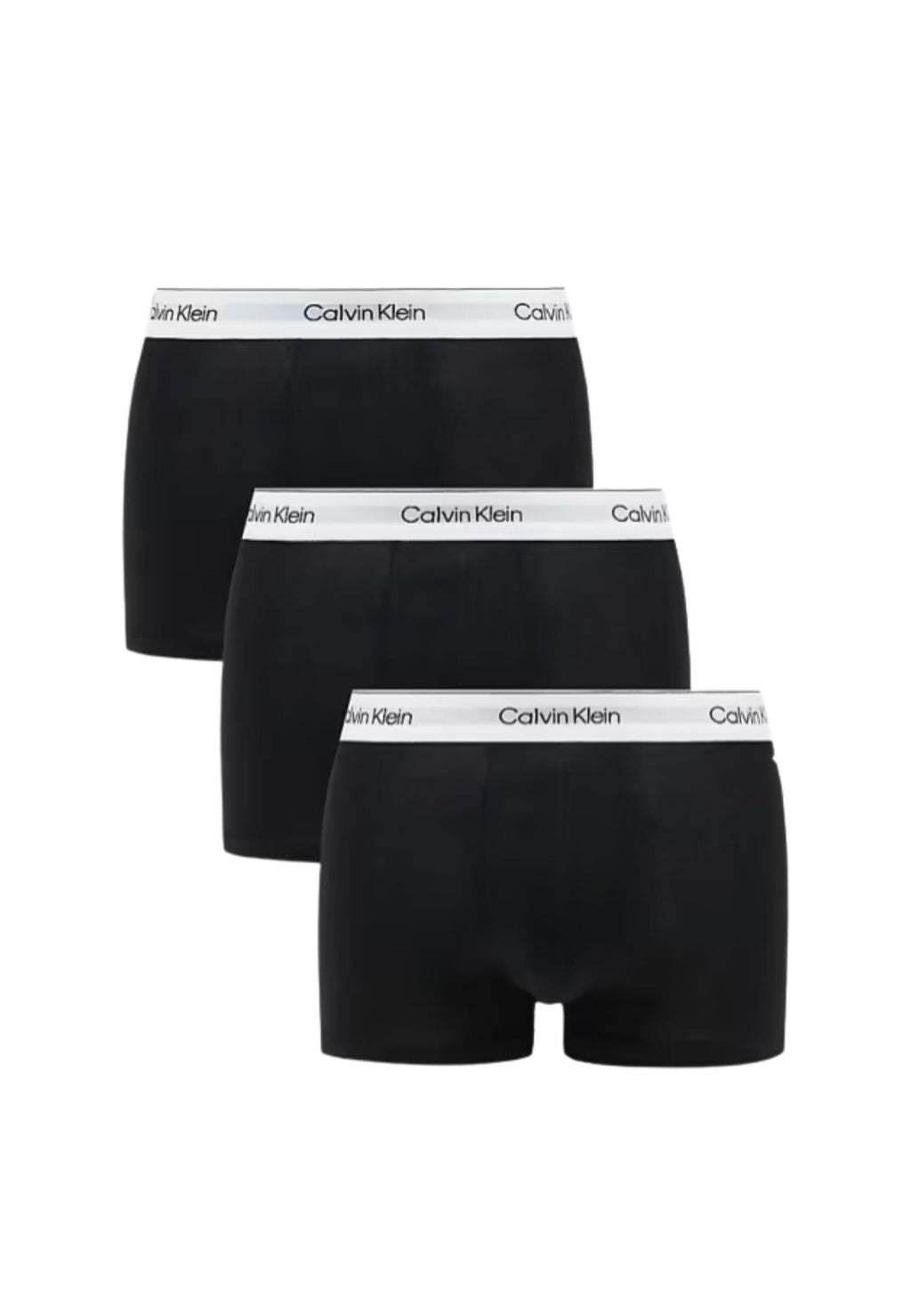 TRUNK 3 PACK ICON COTTON STRETCH - Trunks - black black black