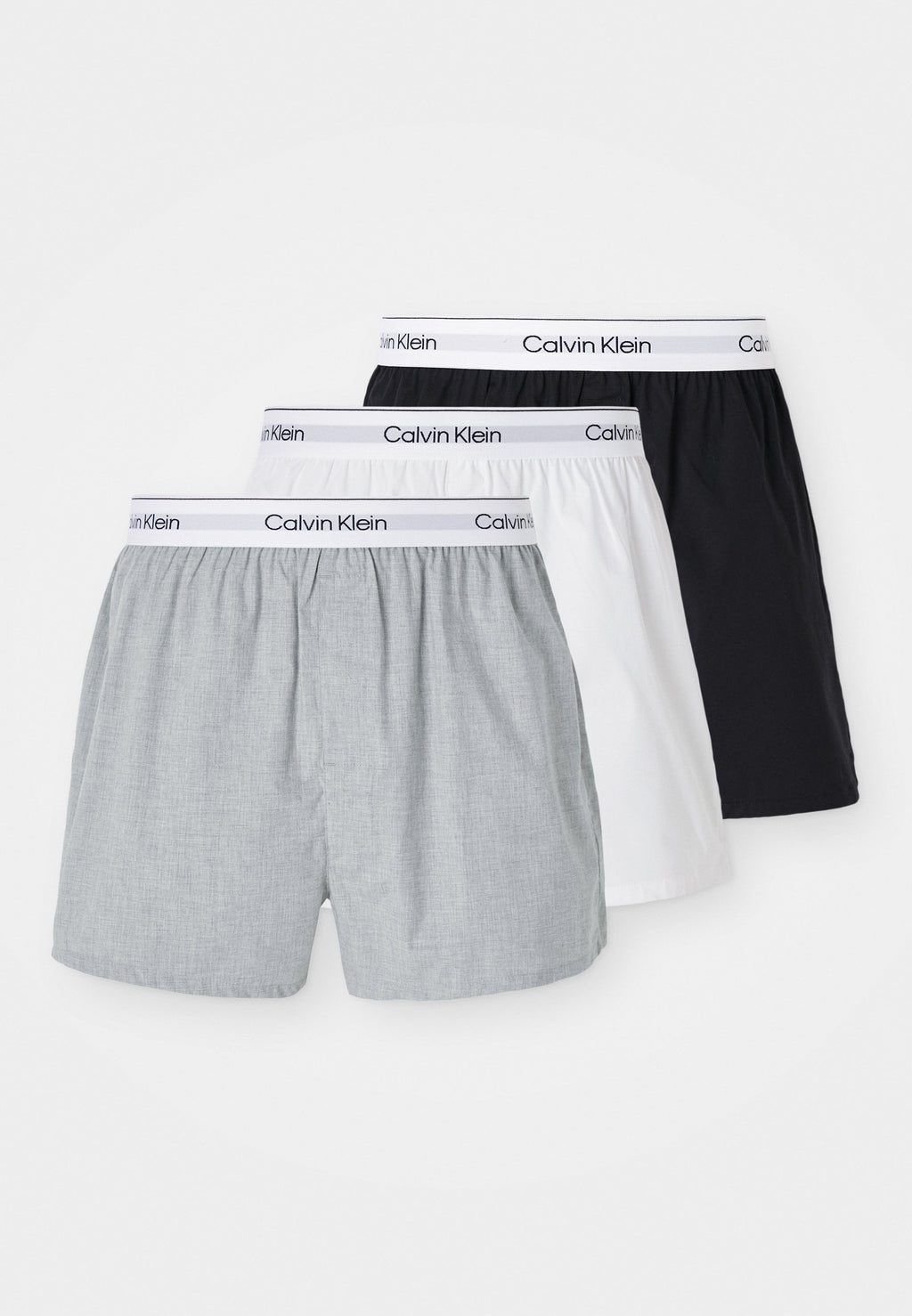 SLIM ICON 3 PACK - Boxer shorts - black/white/grey heather
