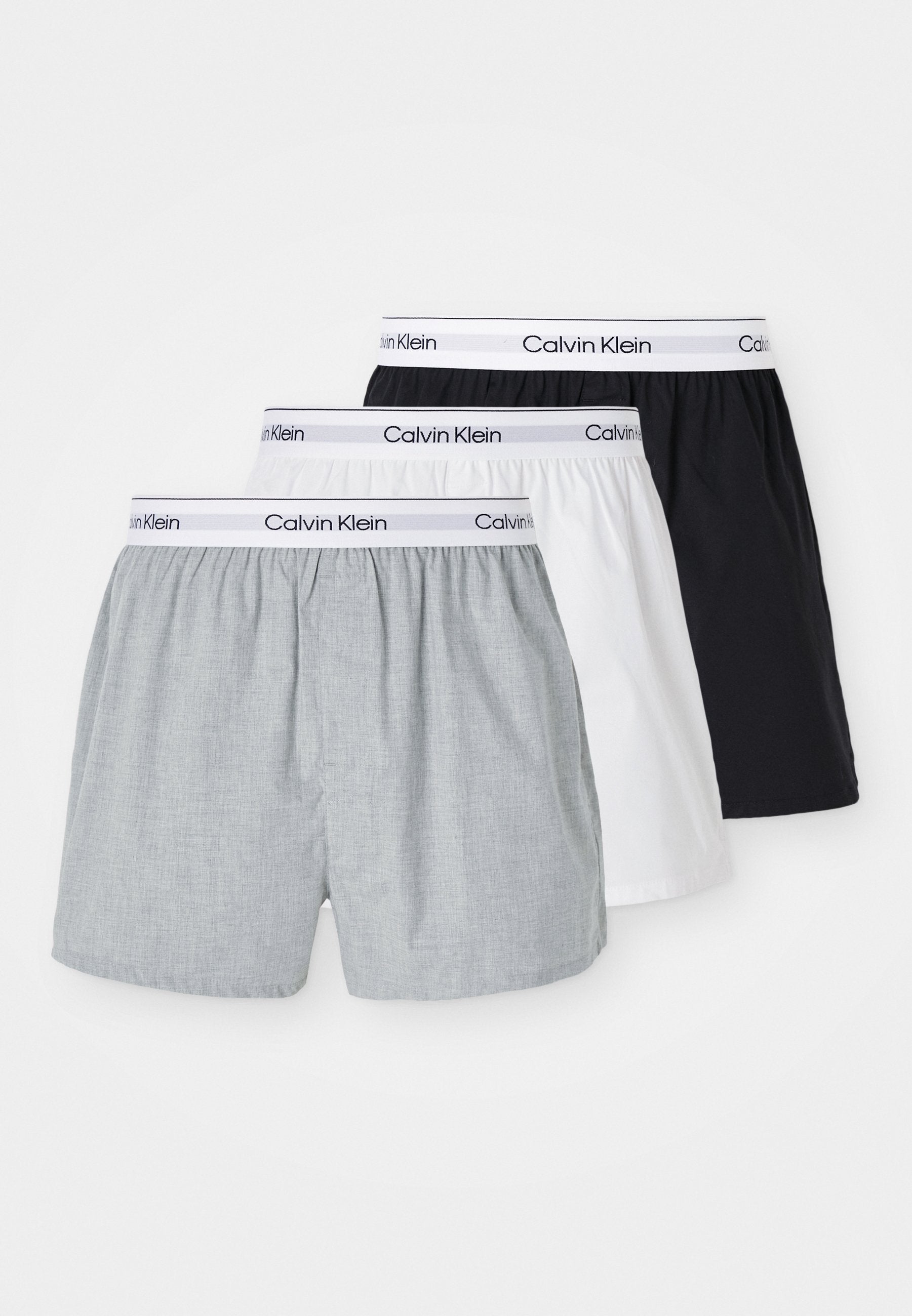 SLIM ICON 3 PACK - Boxer shorts - black/white/grey heather
