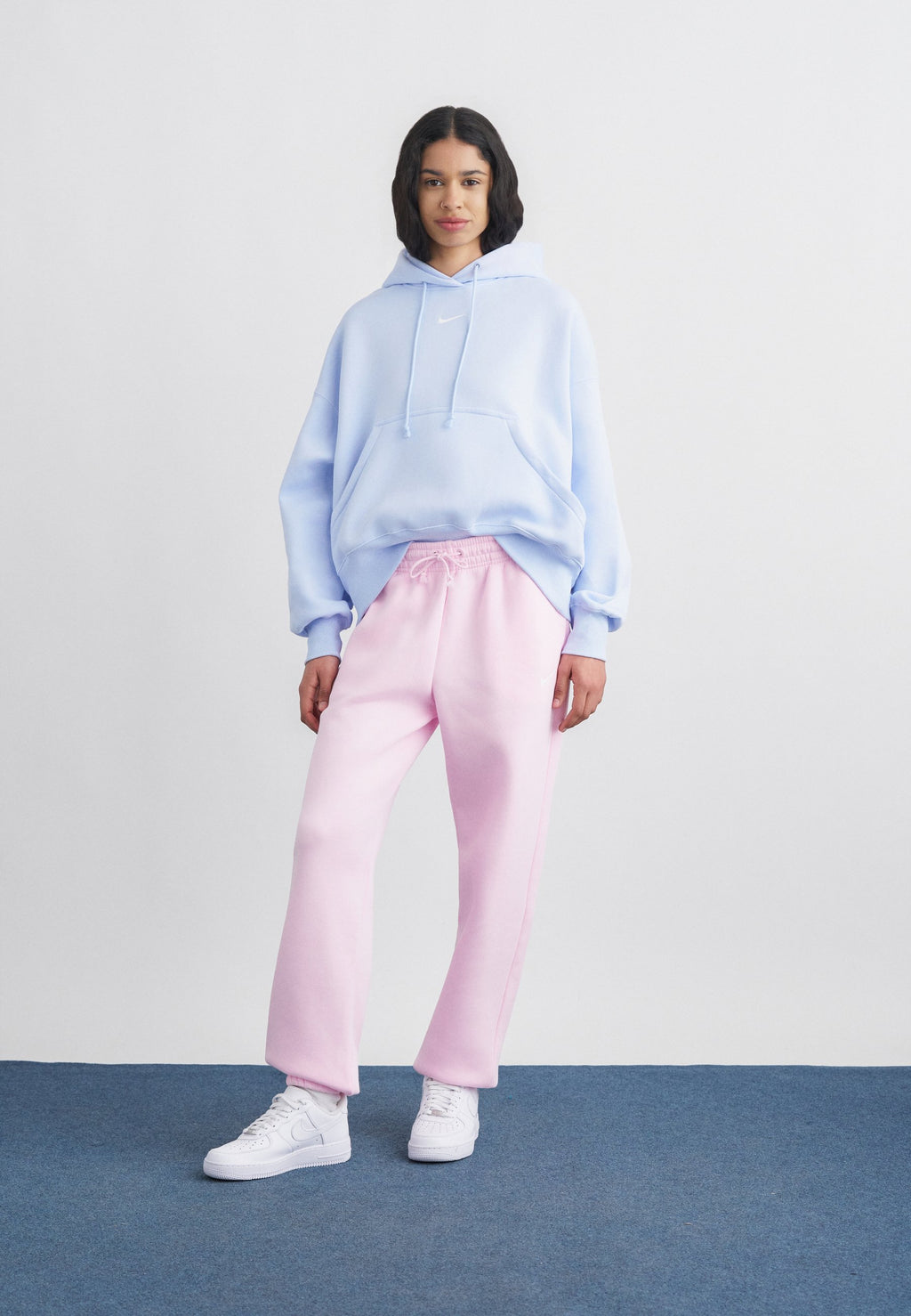 SWEAT À CAPUCHE - Sweat à capuche - bleu hydrogène voile