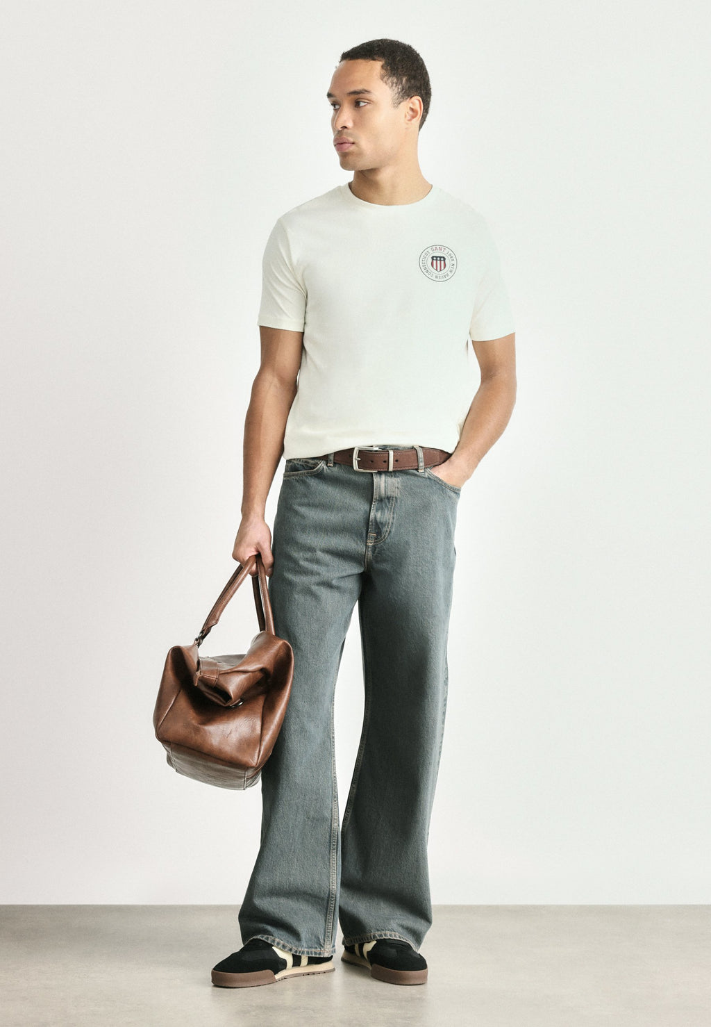 GRAPHIC  - Print T-shirt - cream