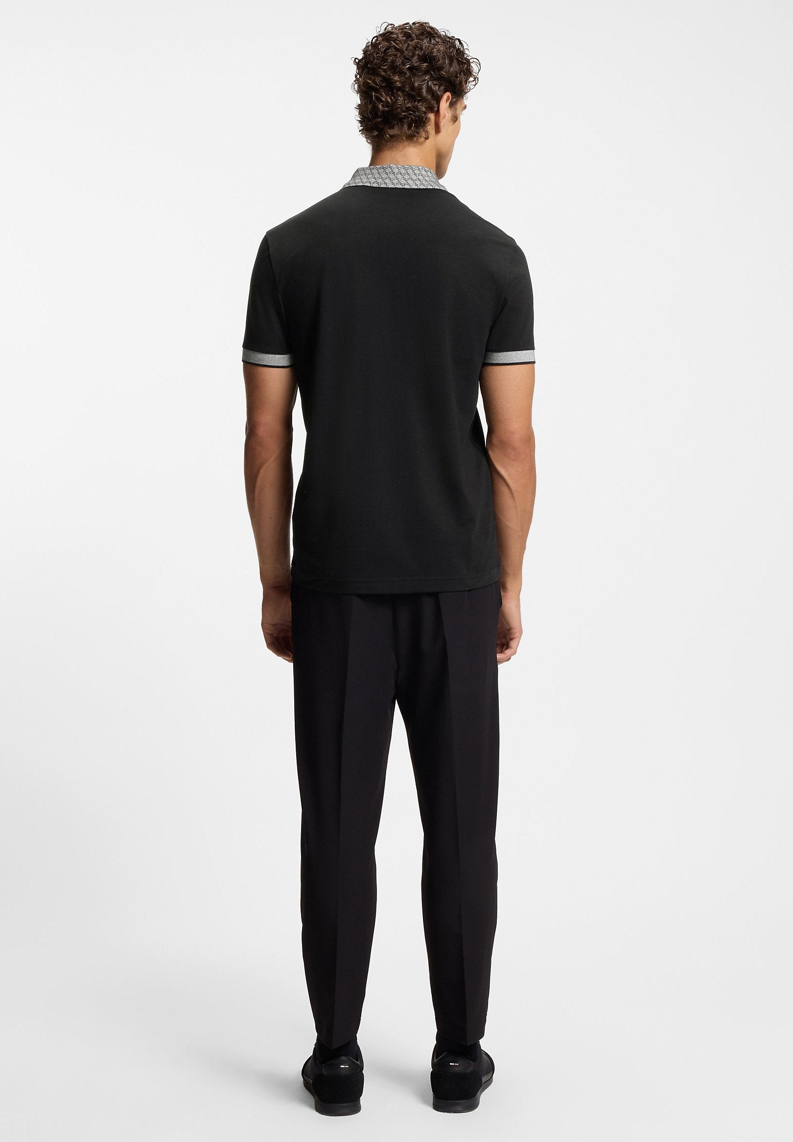 PL_GOC CHIP PADDY - Polo shirt - black