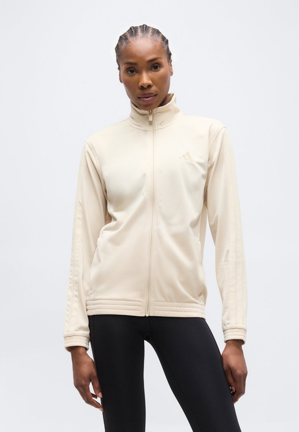 ESSENTIALS TRICOT 3 STRIPES TRACKTOP - Training jacket - crystal