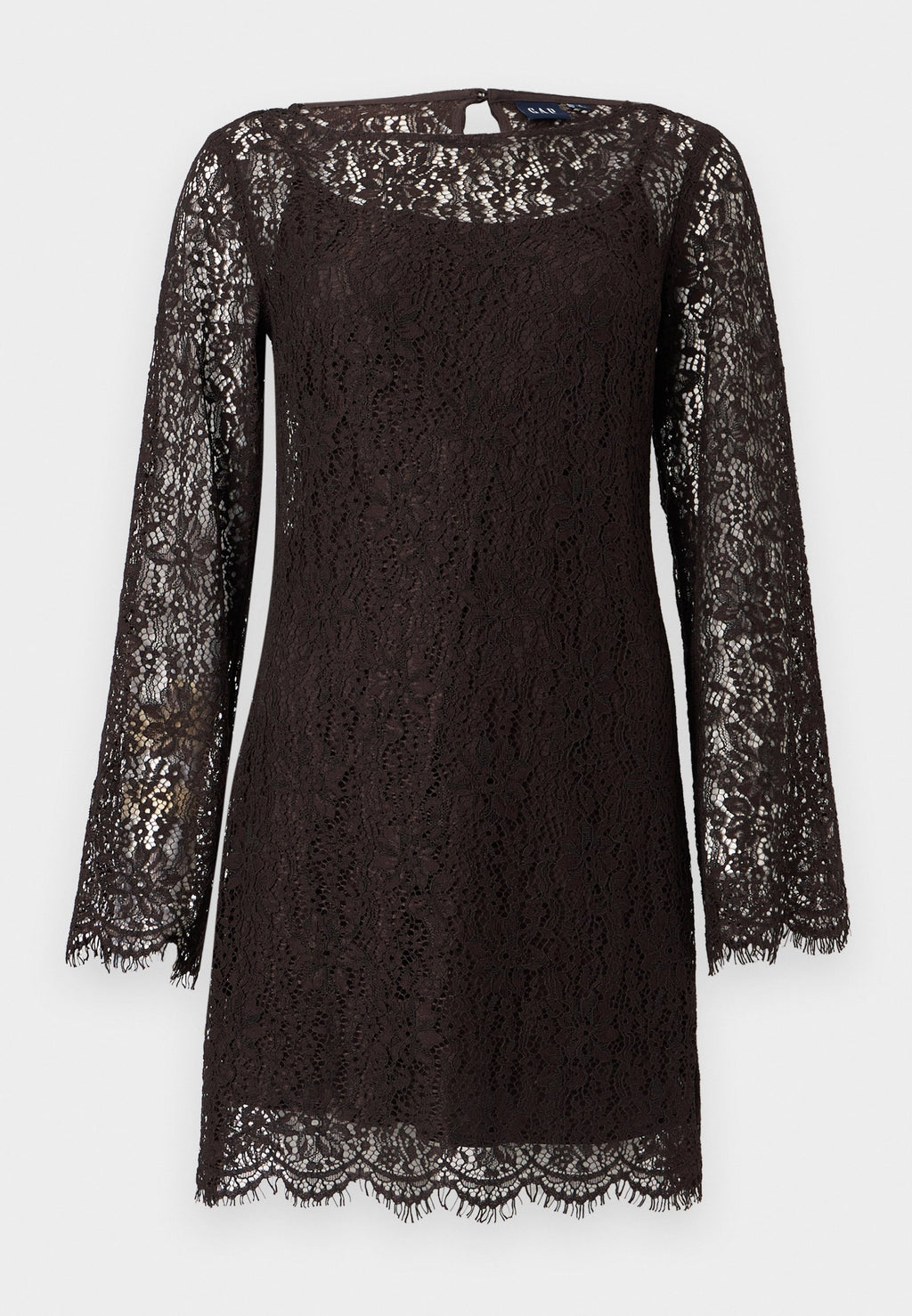 MINI DRESS - Day dress - terra brown