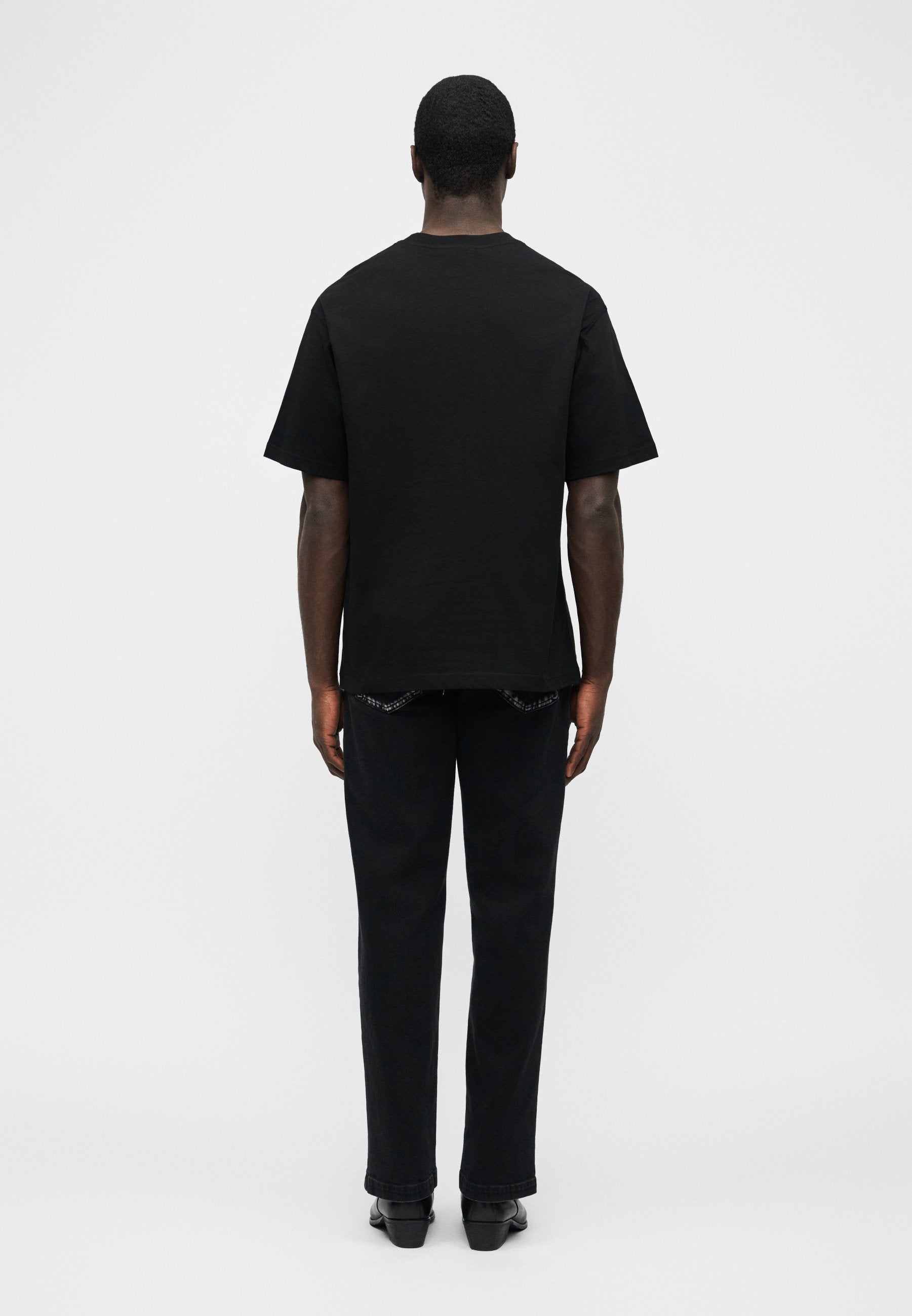 Print T-shirt - black