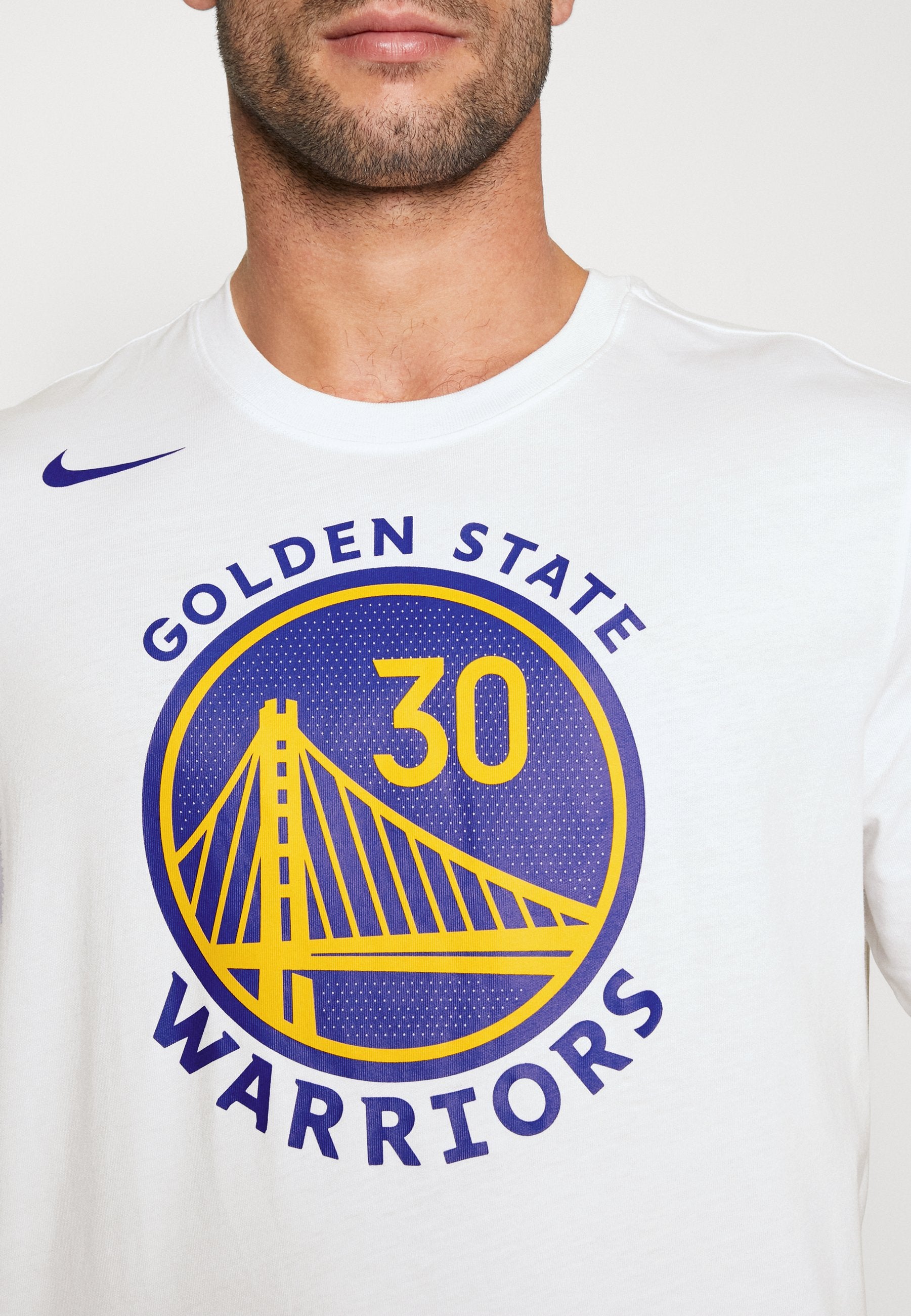 NBA GOLDEN STATE WARRIORS STEPH CURRY NAME AND NUMBER TEE - Print T-shirt - white/curry stephen
