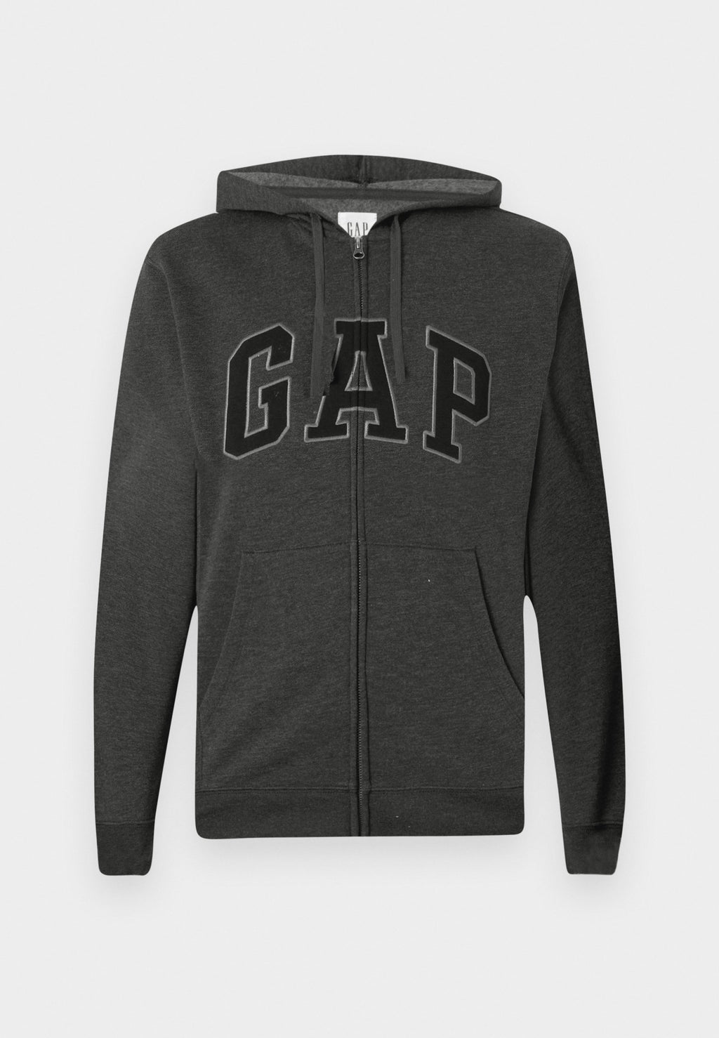 HERITAGE LOGO - Zip-up sweatshirt - new charcoal grey