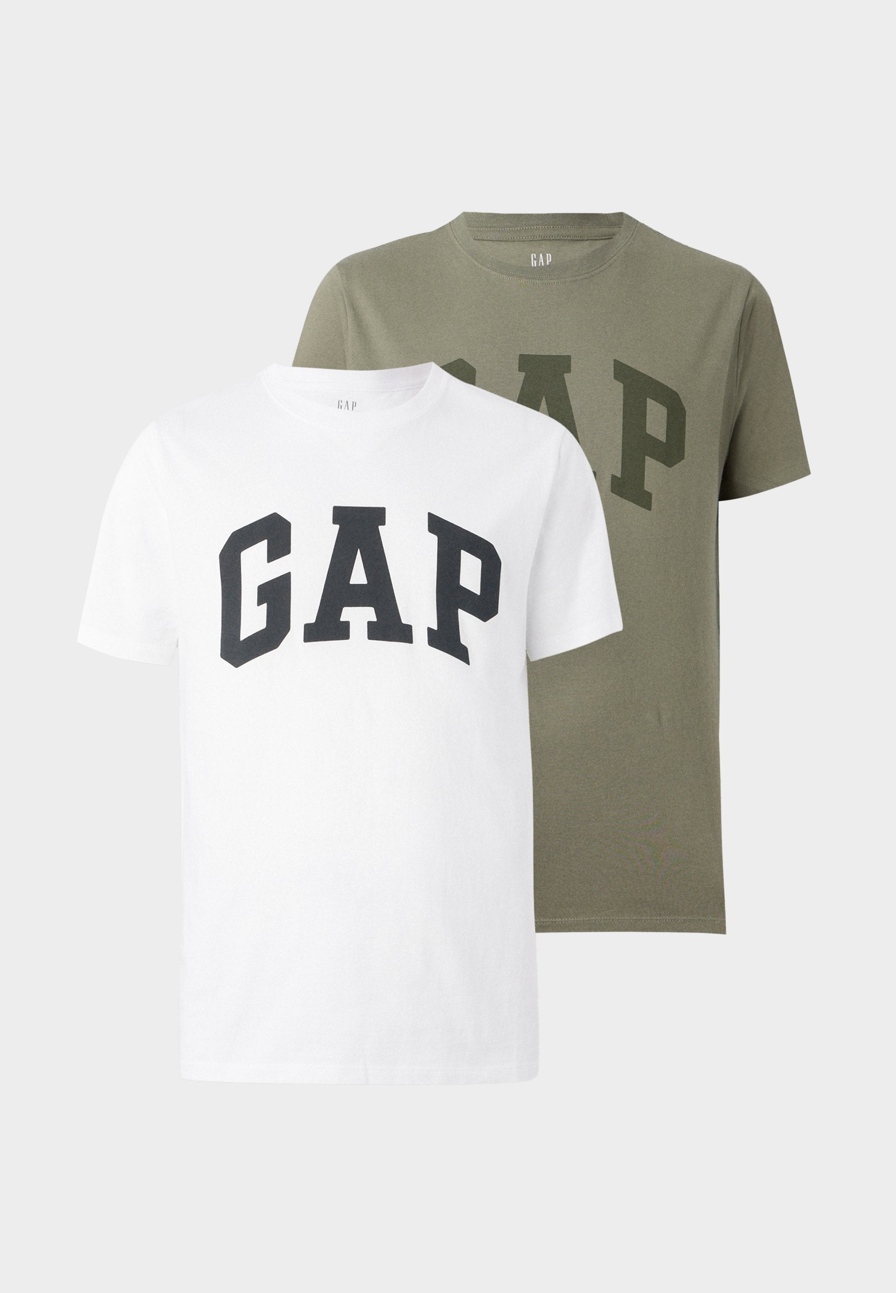 LOGO 2 PACK - Print T-shirt - mesculen green