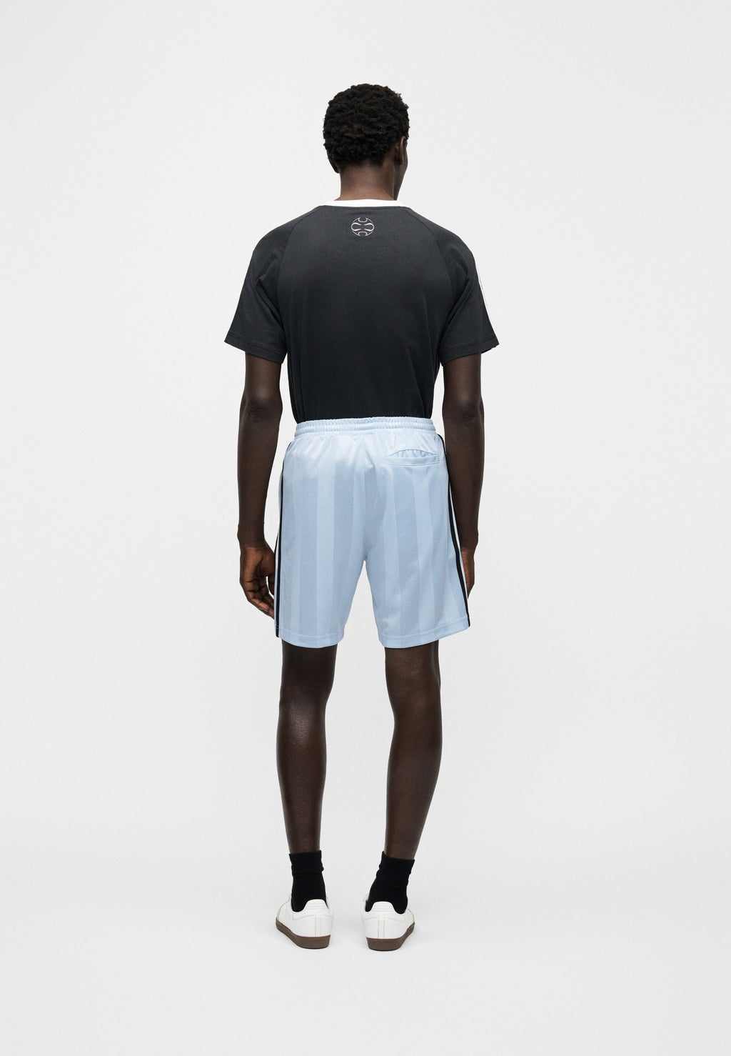 OVERSIZED - Shorts - crystal sky
