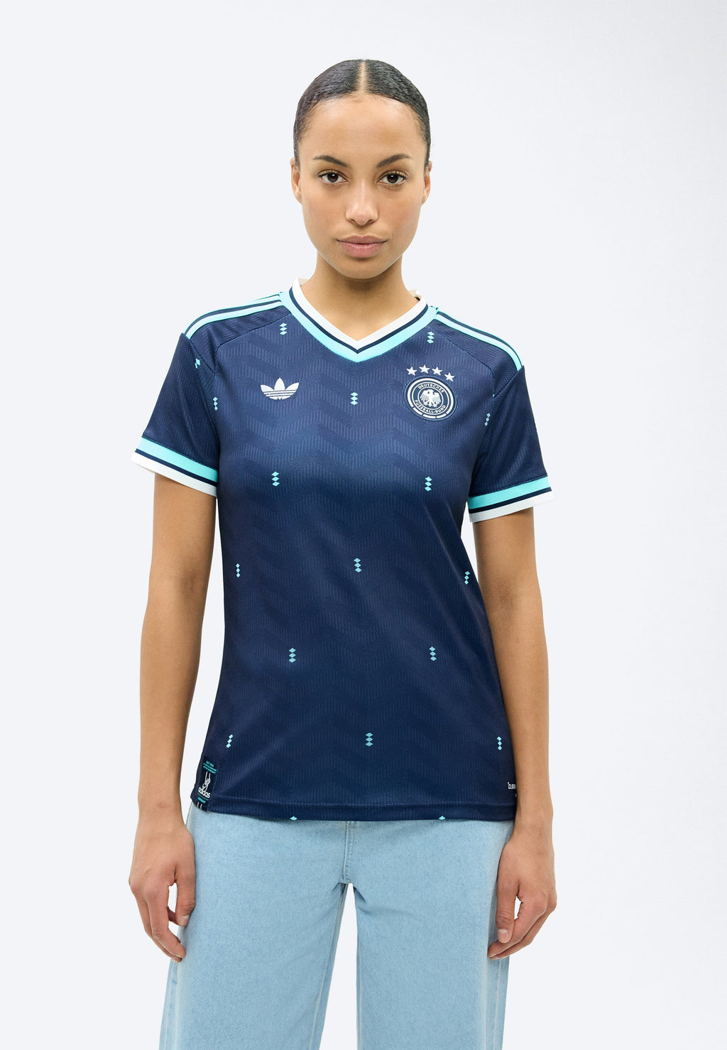 DEUTSCHLAND DFB 26 AWAY REPLICA - Sports T-shirt - collegiate navy