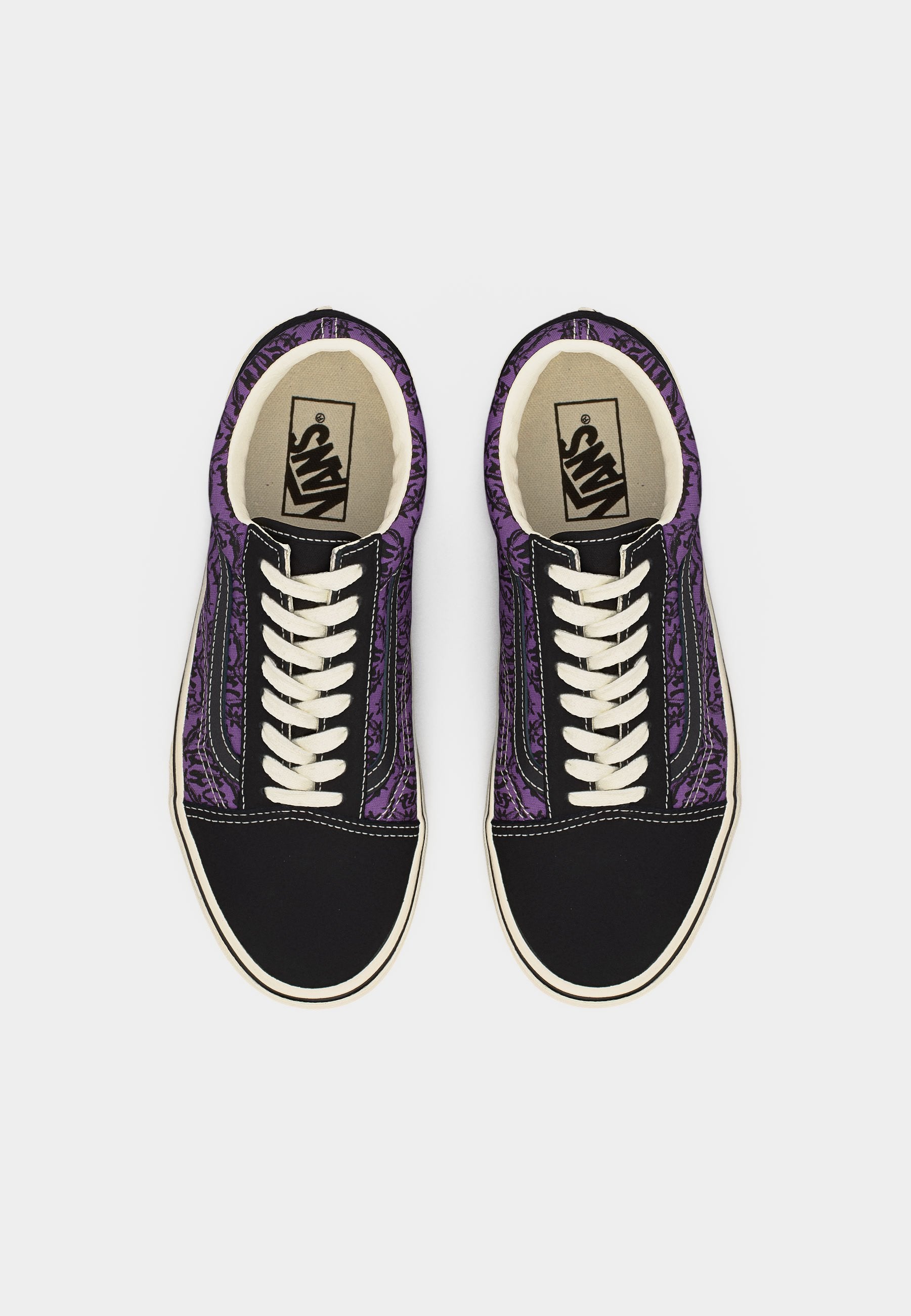 OLD SKOOL UNISEX - Skate shoes - black/purple