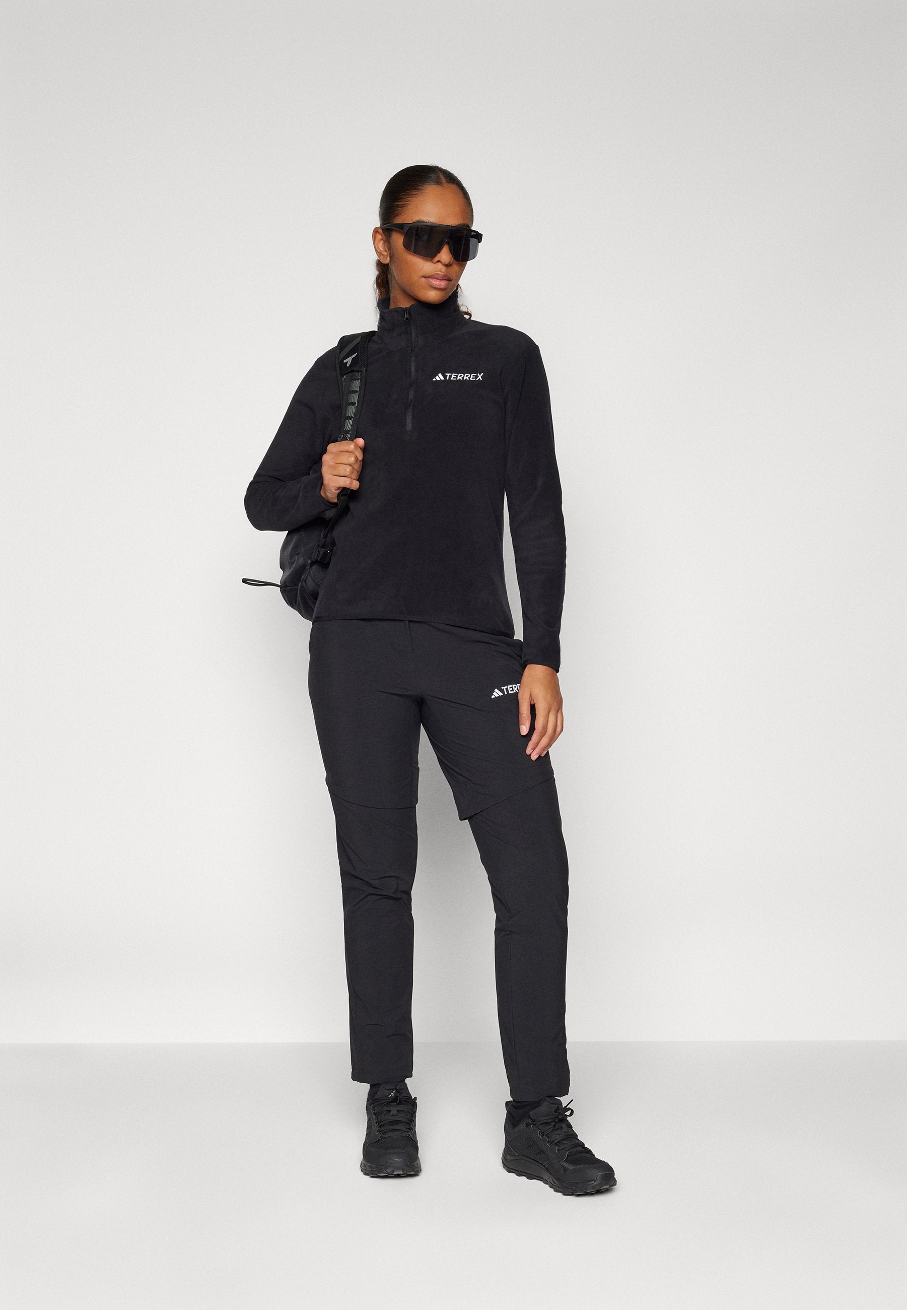 Pull en polaire - noir