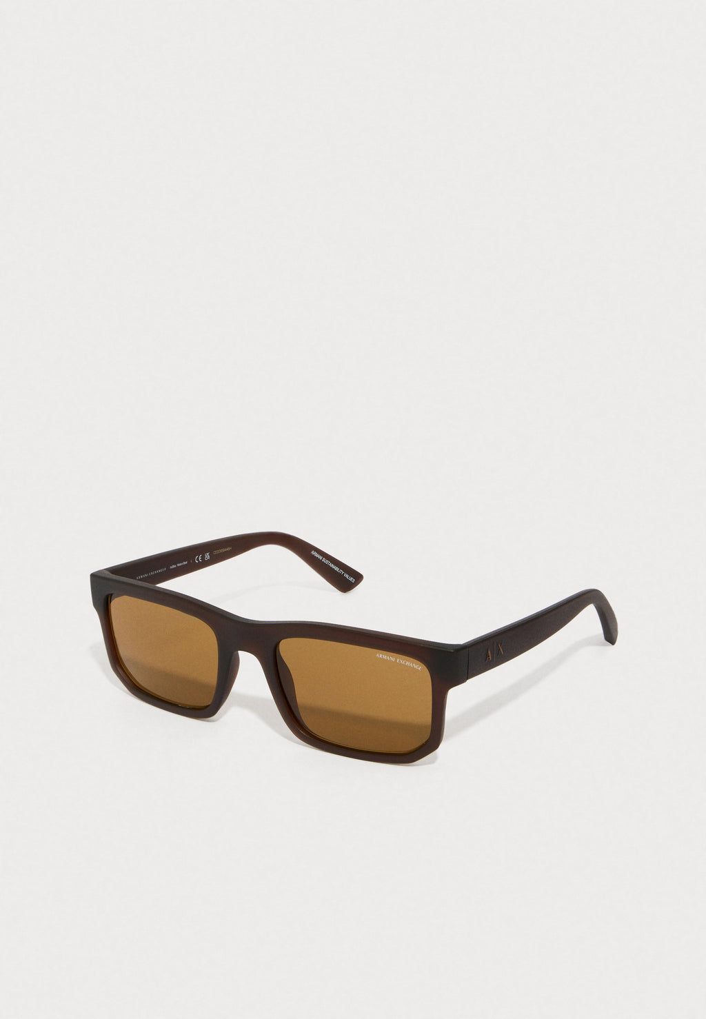 Sunglasses - matte frosted brown/bronze-coloured