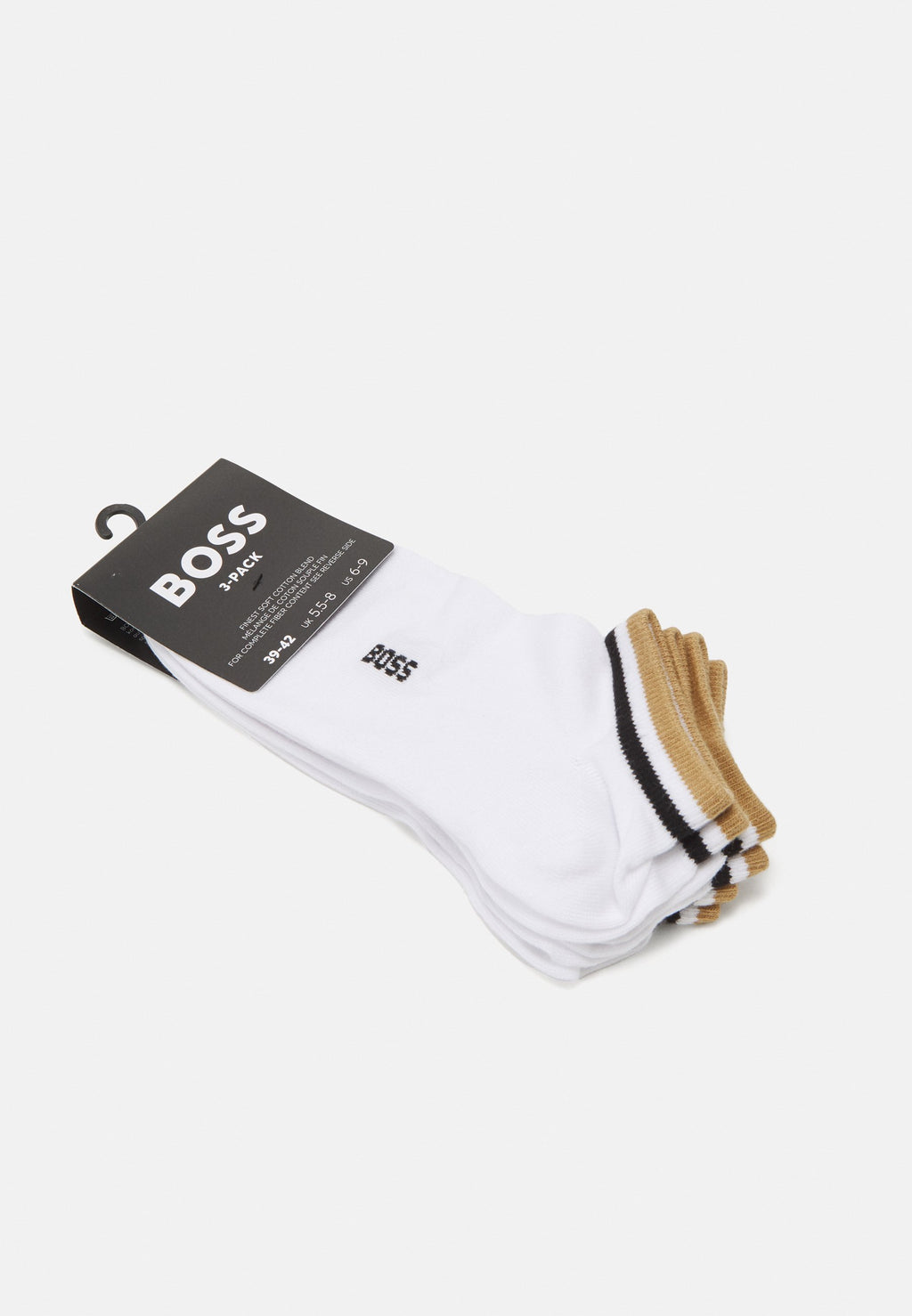 STRIPE 3 PACK - Sneaker socks - white