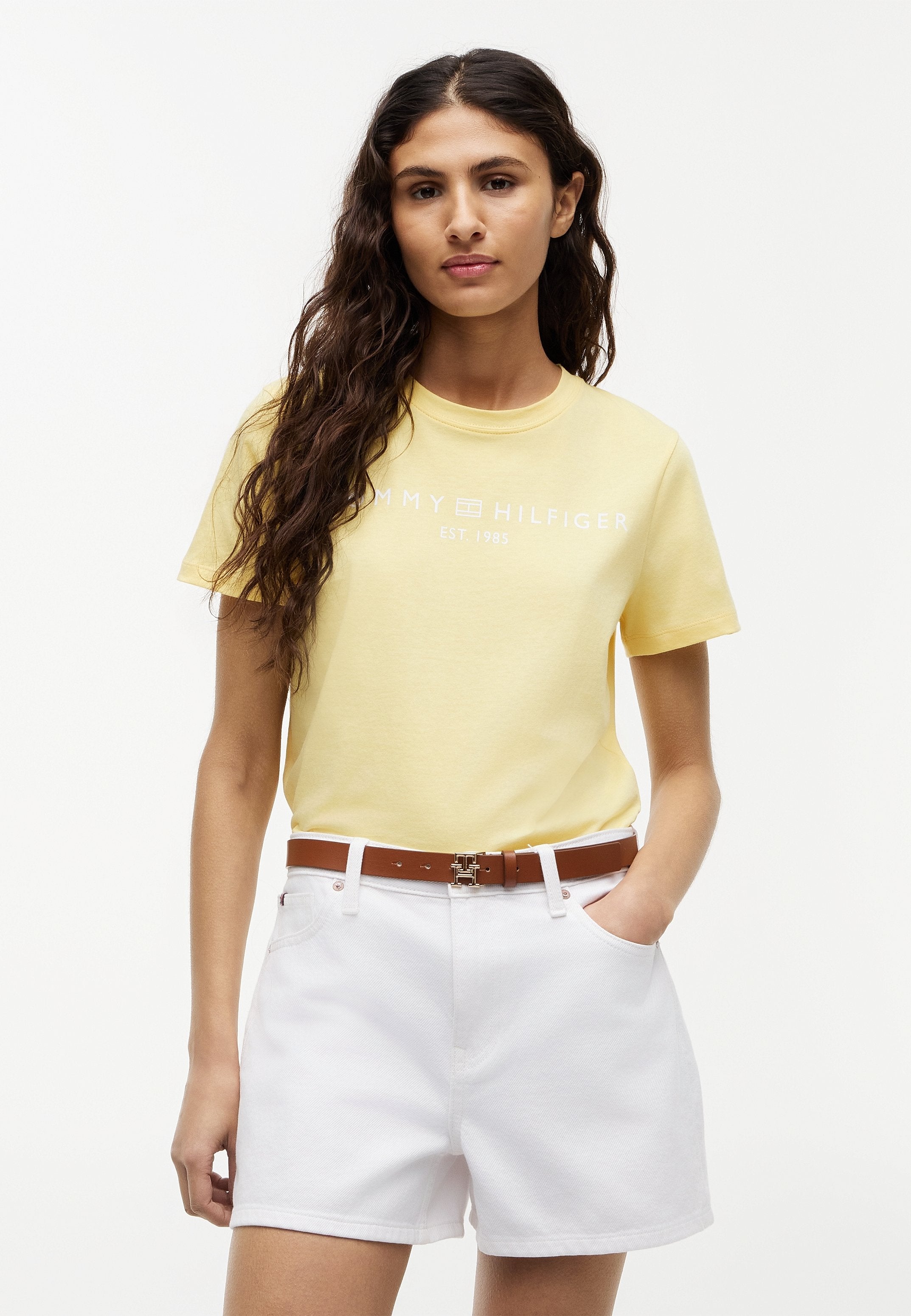 Print T-shirt - citronella