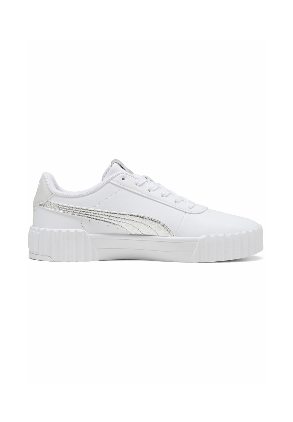 CARINA METALLIC WHISPER - Baskets basses - puma white/puma silver