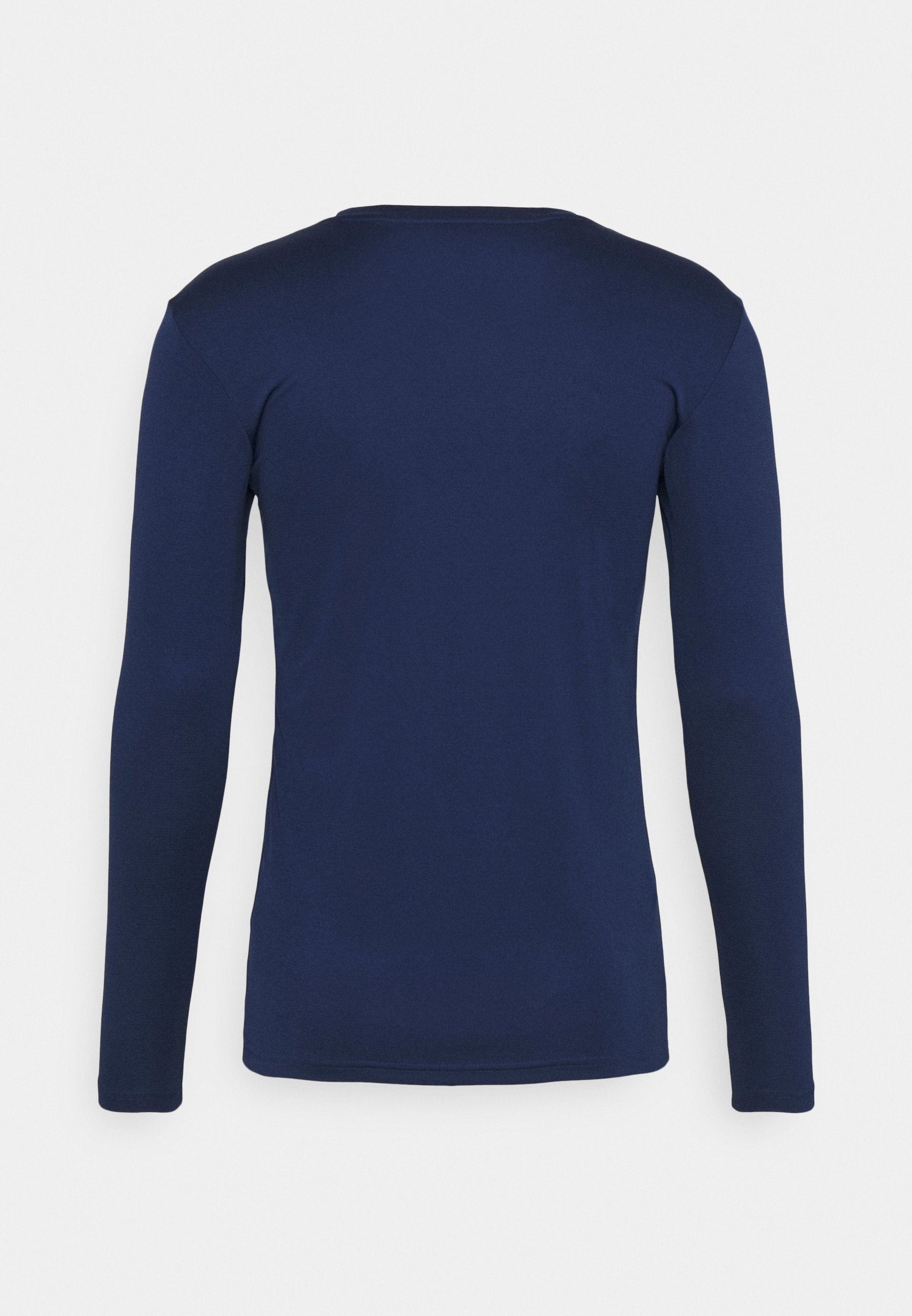 TEAM BASE TEE - Long sleeved top - dark blue