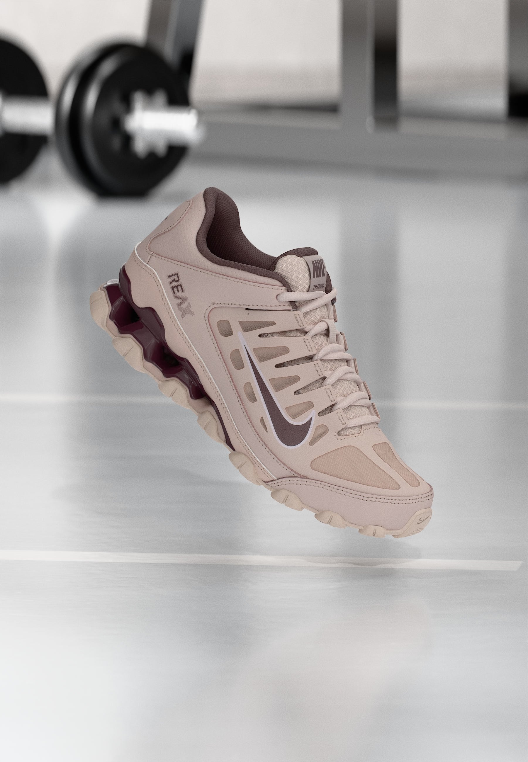 REAX 8 - Training shoe - silt red/tattoo/platinum-coloured violet