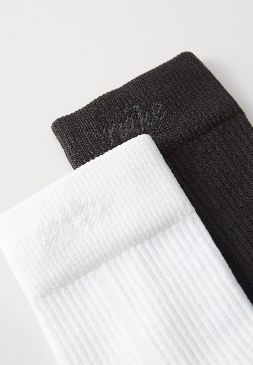 2 PACK - Sports socks - white/black