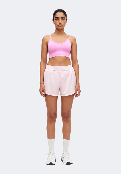 365 SHORT - Spor şortu - pembe köpük/beyaz
