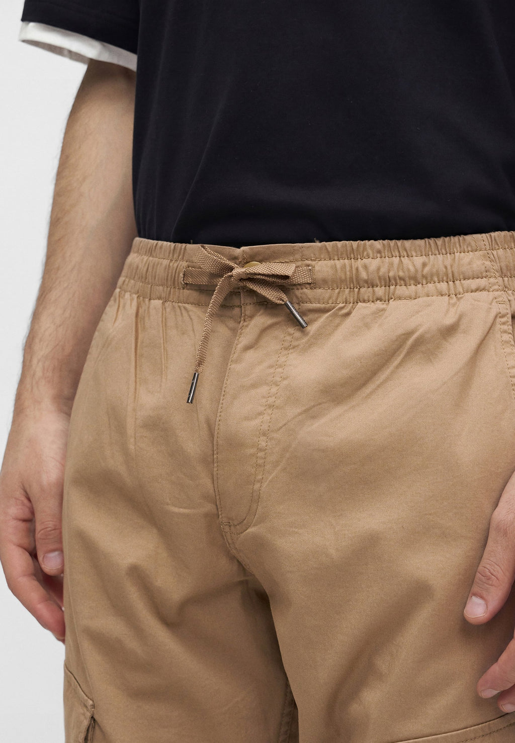 JPSTKANE NOAH CUFFED CARGO - Cargo trousers - elmwood