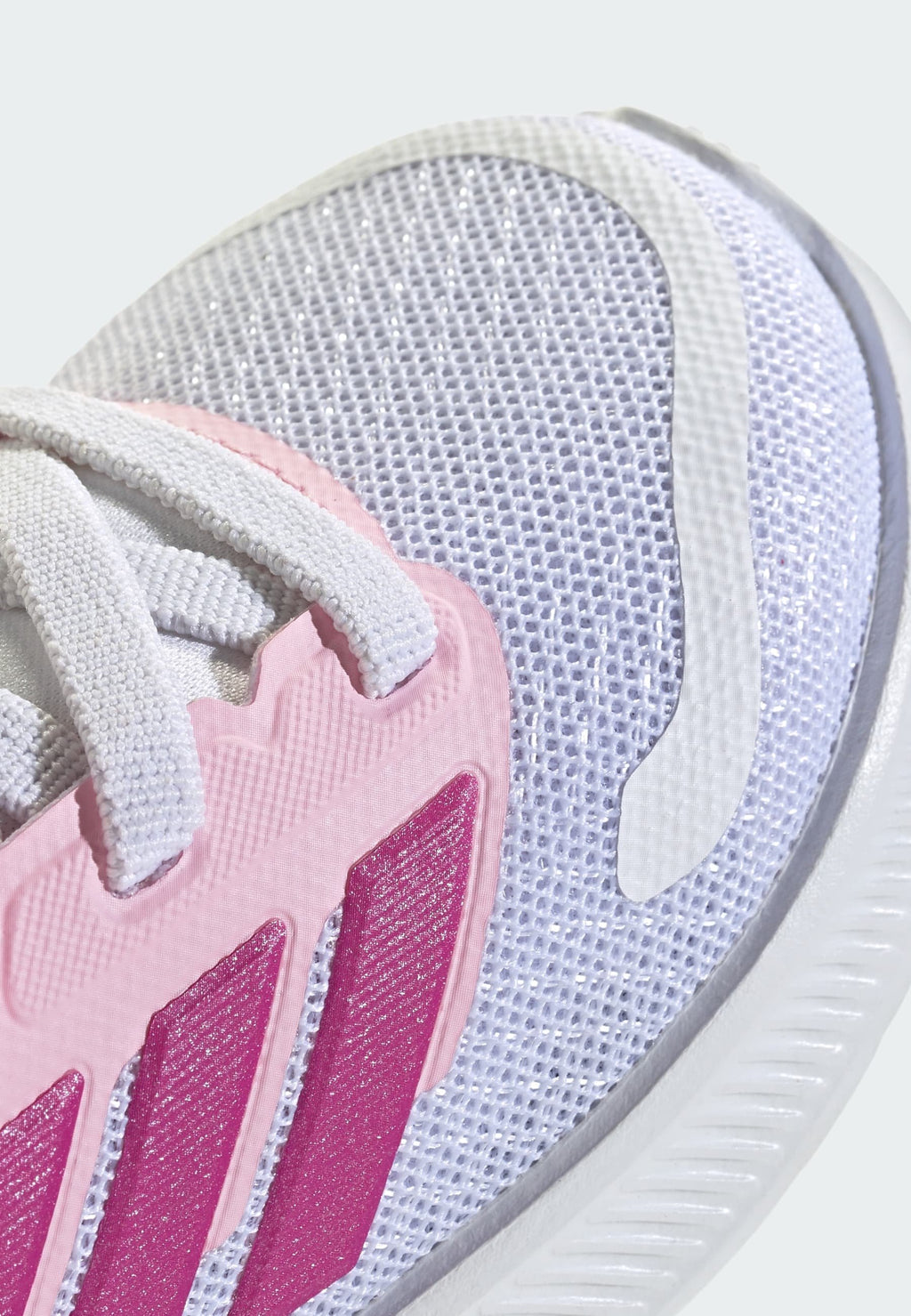 RUNFALCON 5 EL I - Road running shoes - ftwr white/clear pink/grey two