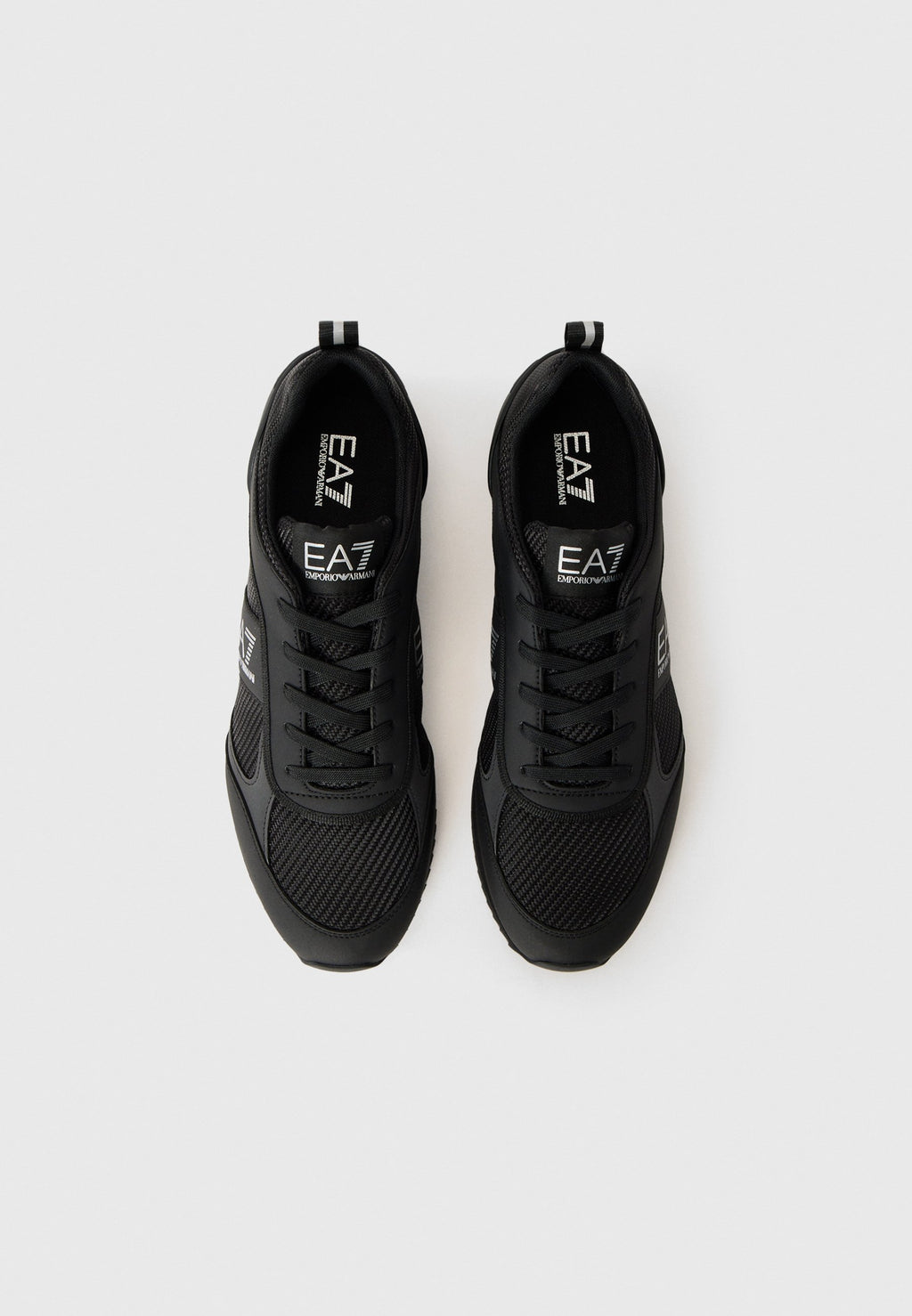 CARBON - Trainers - triple black/silver-coloured
