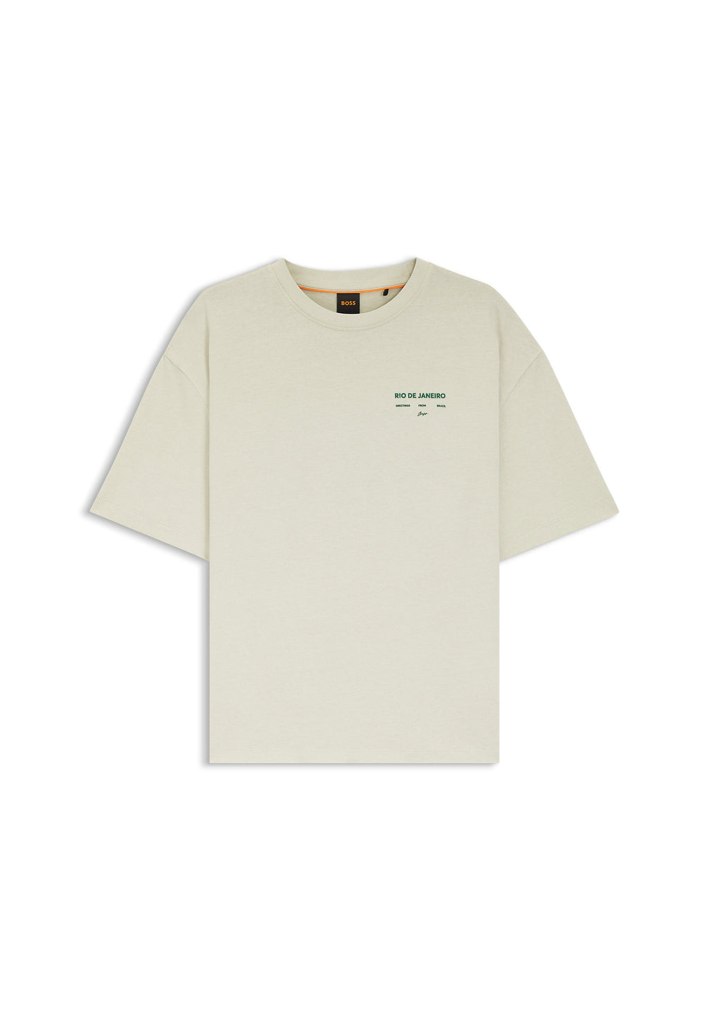 EBOYS - Print T-shirt - open green