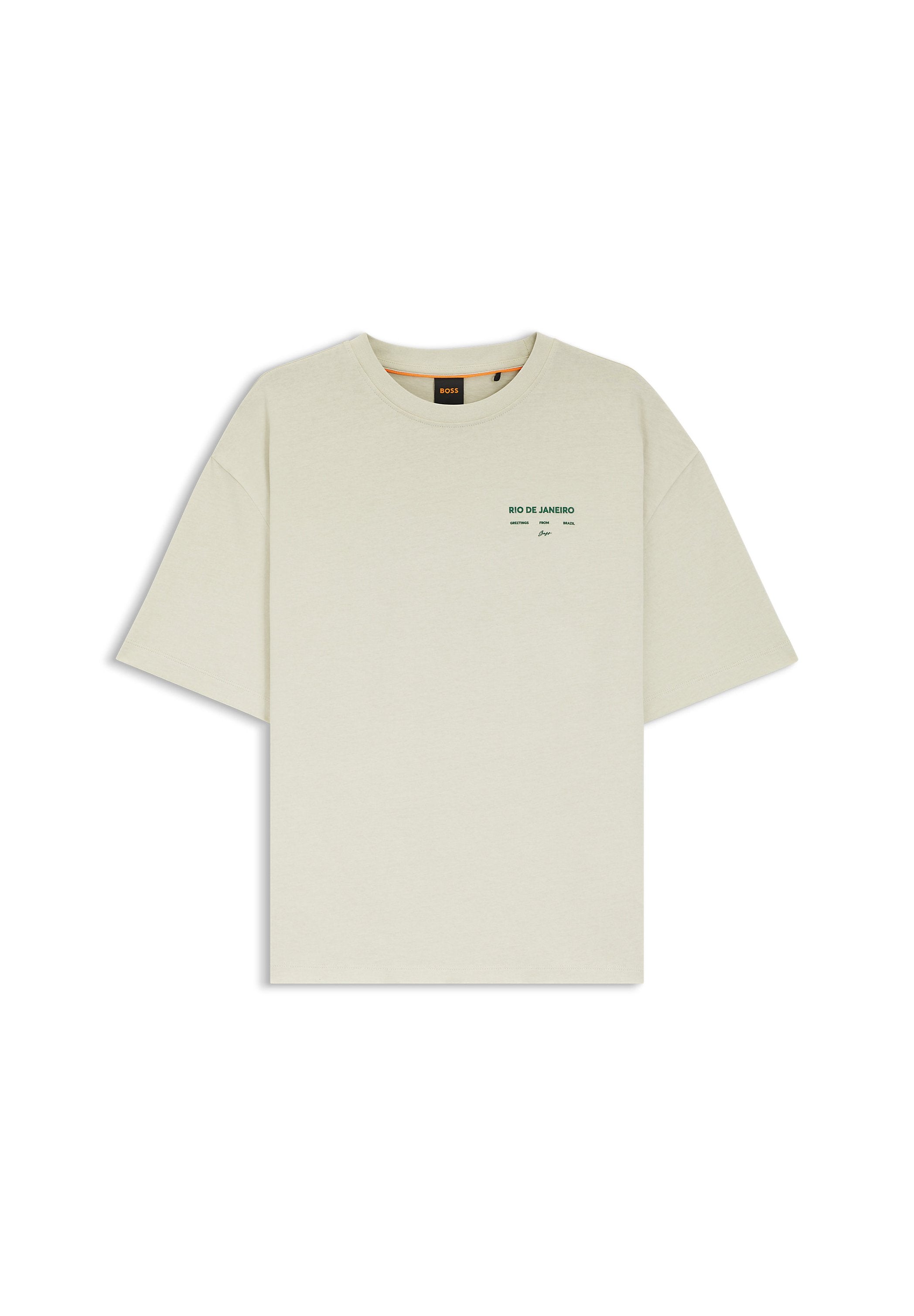 EBOYS - Print T-shirt - open green