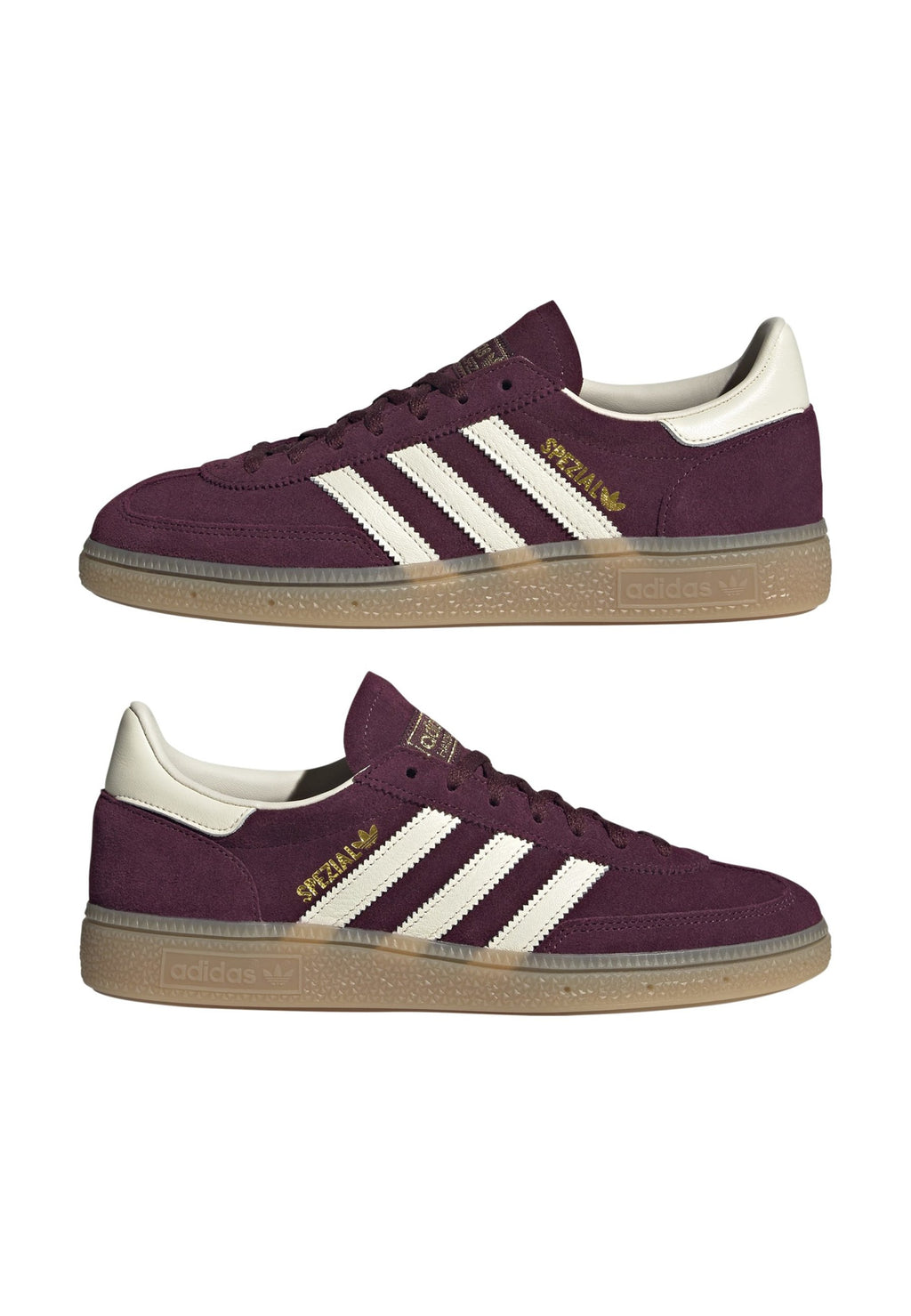 HANDBALL SPEZIAL - Baskets - bordeaux crème blanc or mét.
