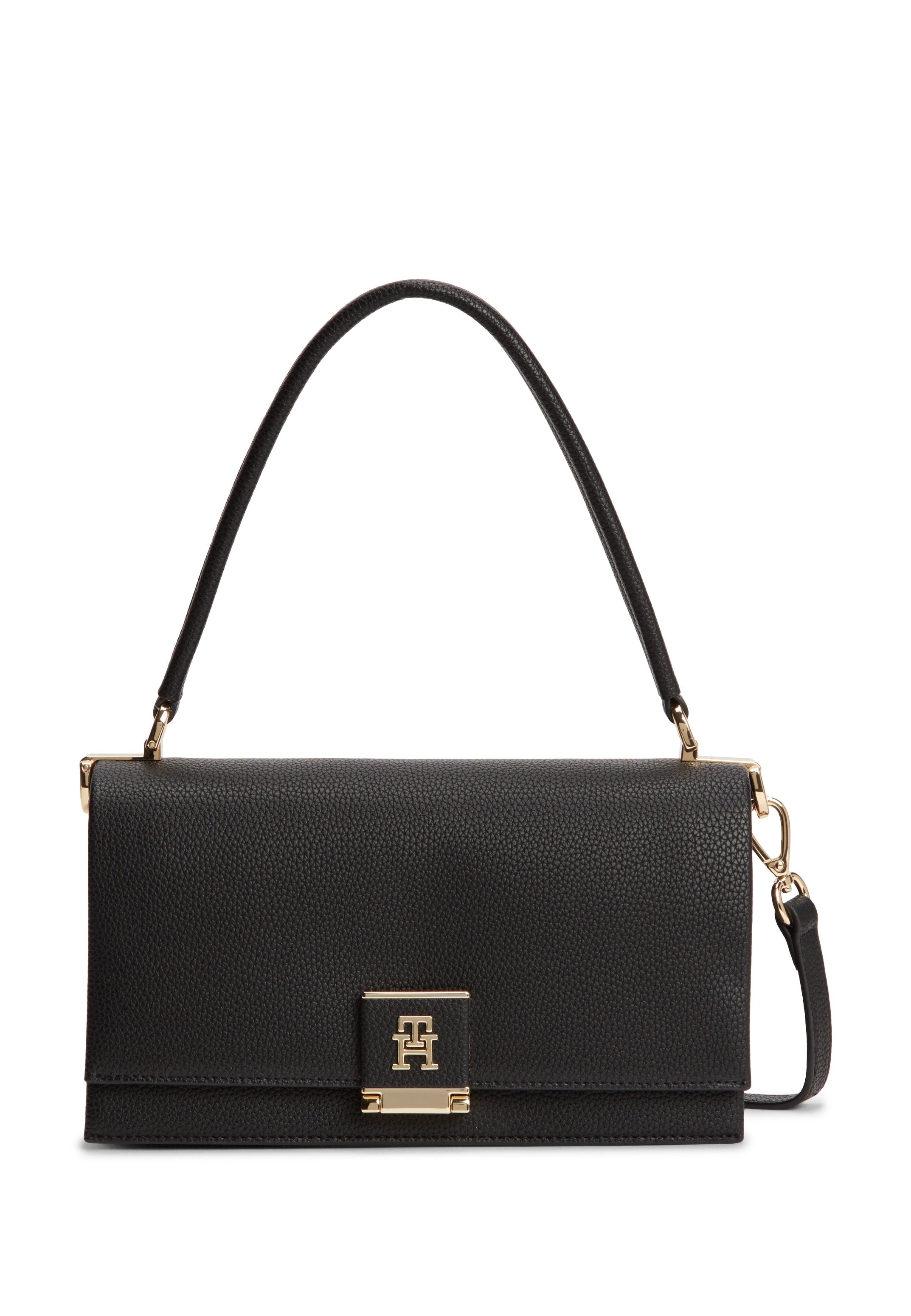 TH HER MED CROSSOVER - Handbag - black