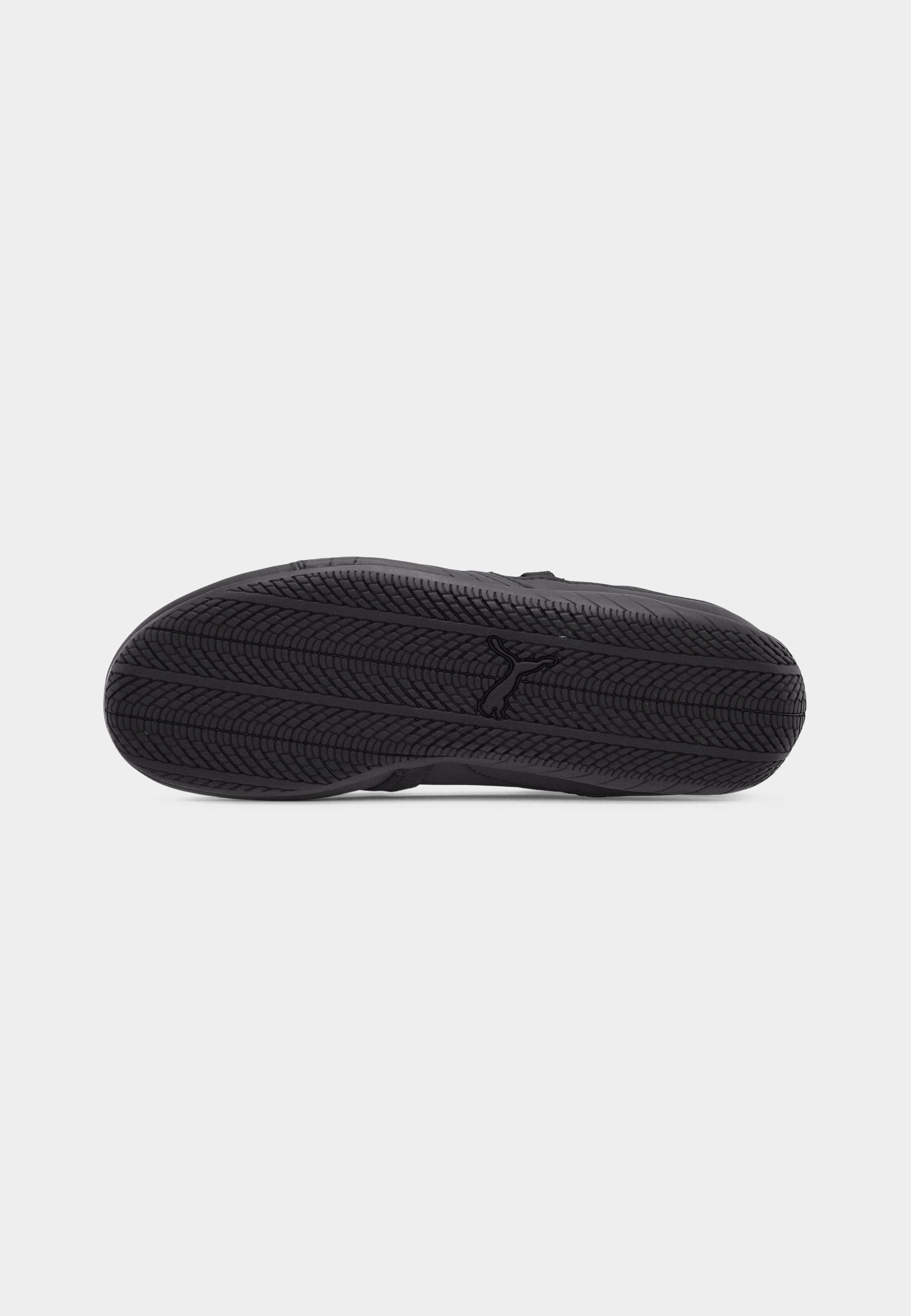 SPEEDCAT BALLET LTHR WNS - Ankle strap ballet pumps - black