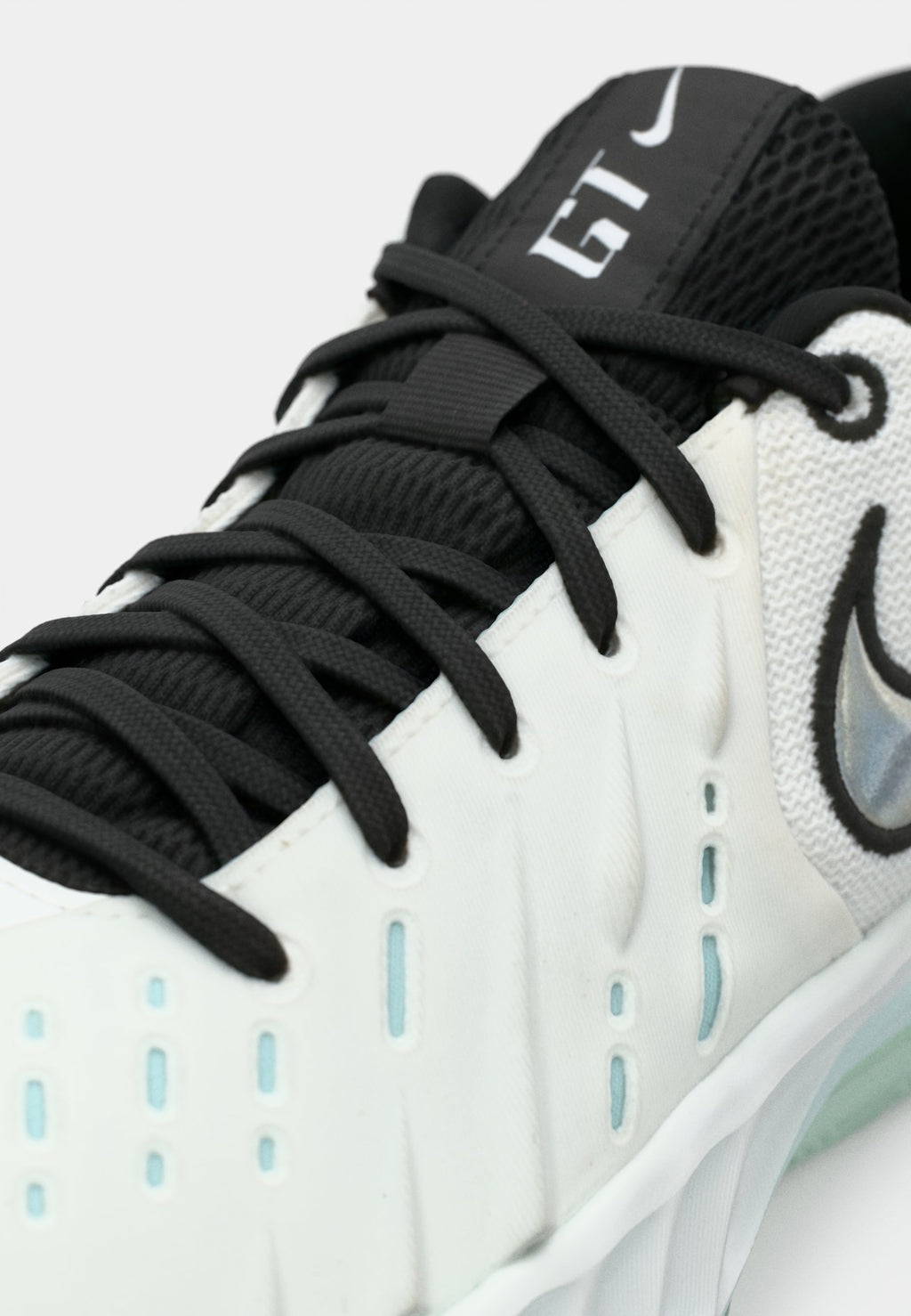 AIR ZOOM GT CUT ACADEMY UNISEX - Basketball shoes - white/black/glacier blue/summit white