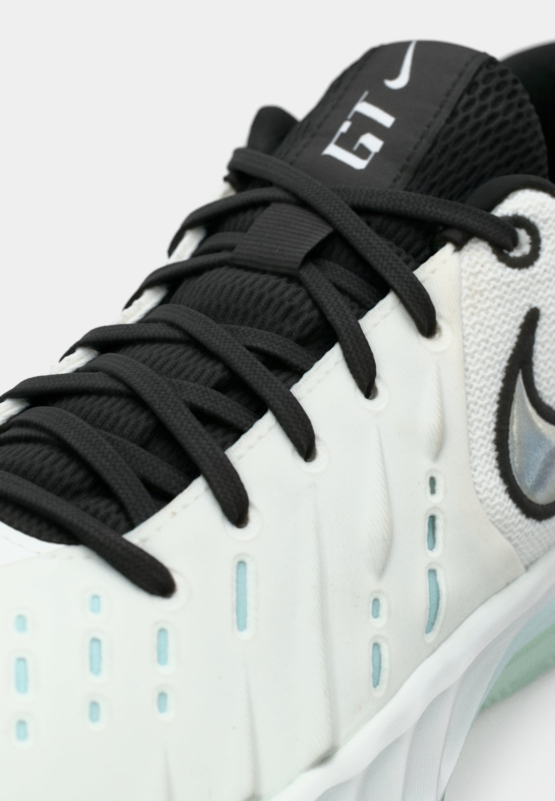 AIR ZOOM GT CUT ACADEMY UNISEX - Basketball shoes - white/black/glacier blue/summit white