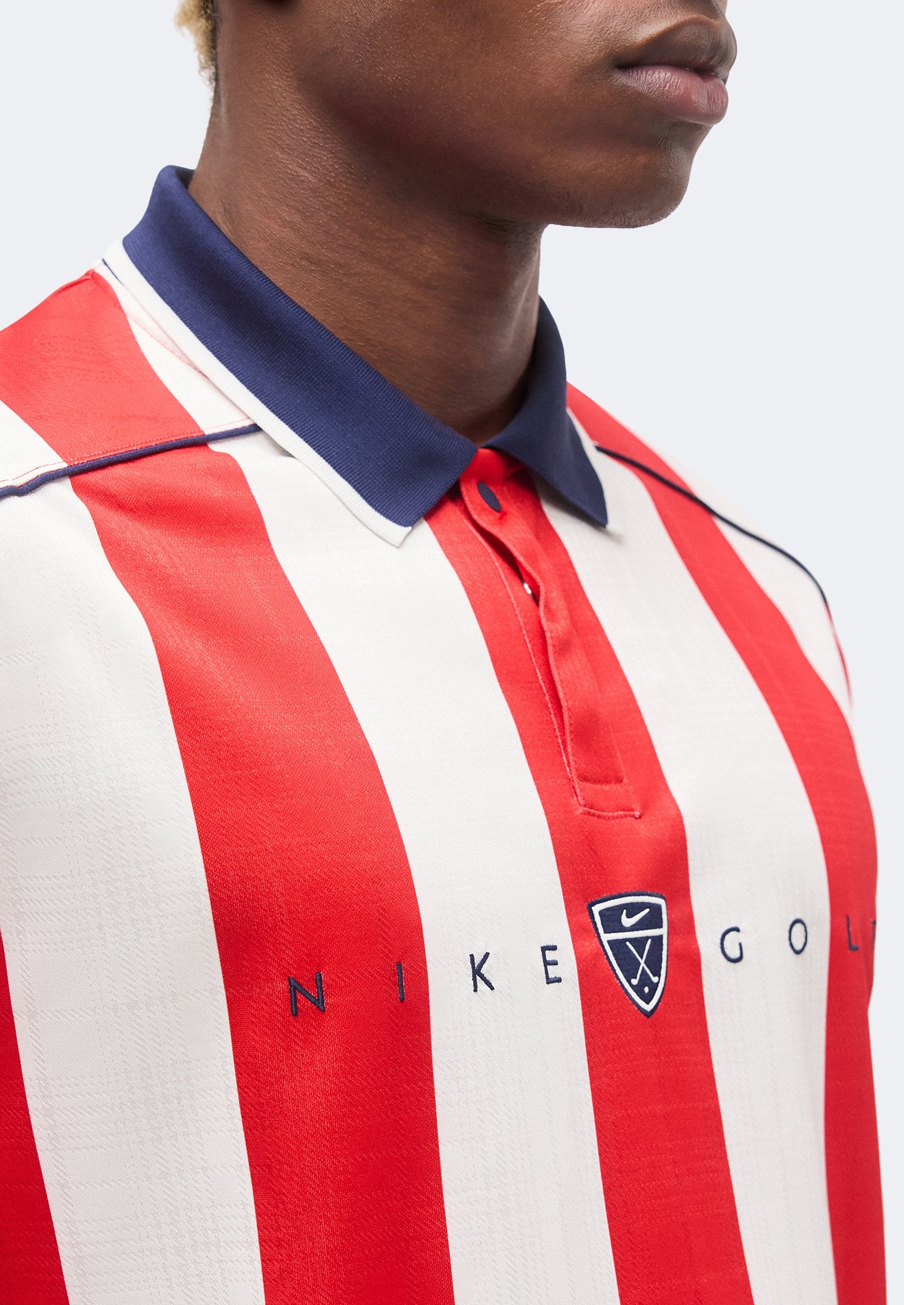 FAIRWAY FRESH POLO LOOSE - Polo - rouge université/bleu marine