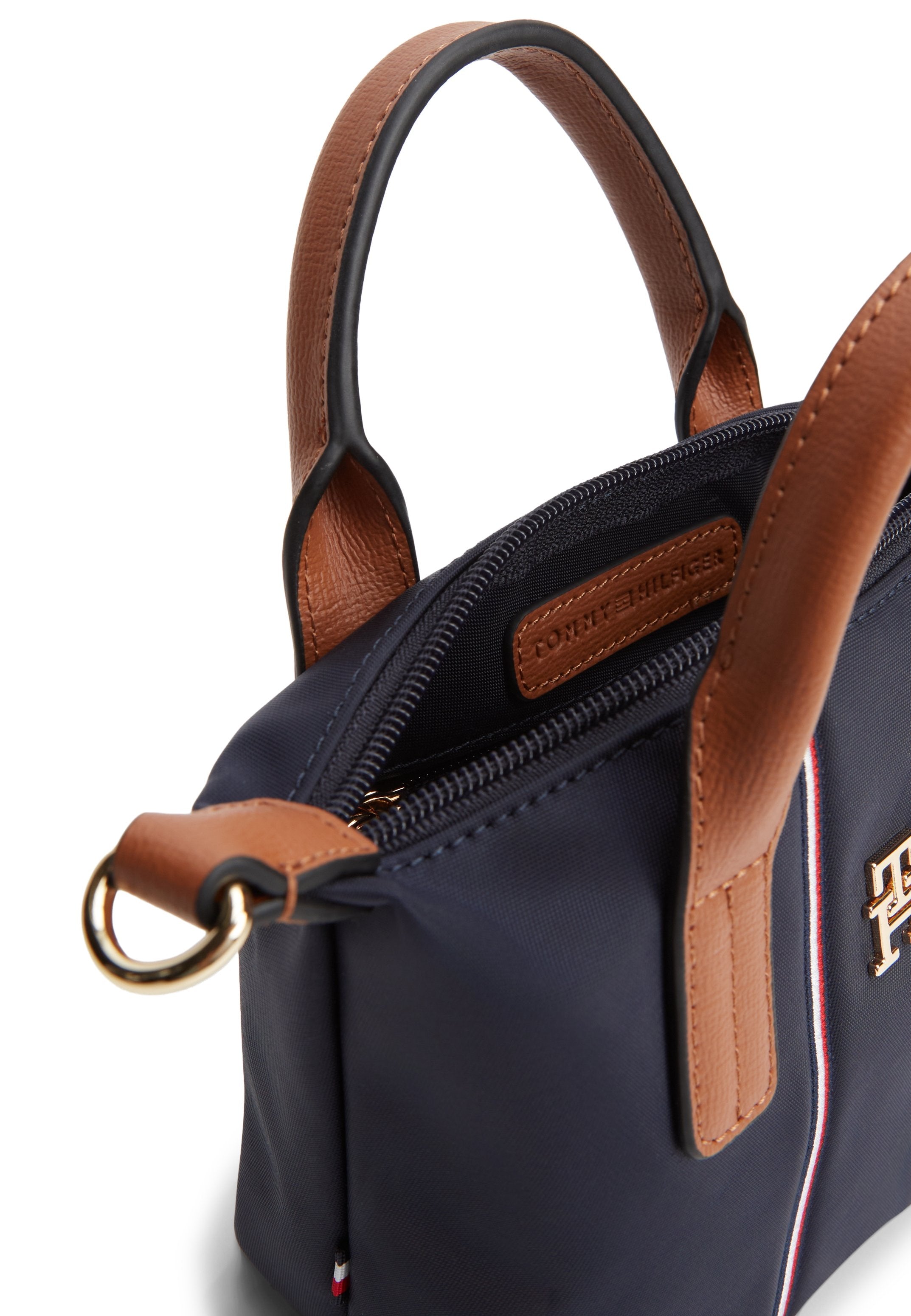 SIGNATURE CROSSBODY TOTE BAG - Handbag - space blue
