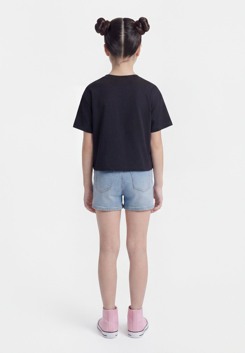TEE BOXY BEAR - Print T-shirt - black