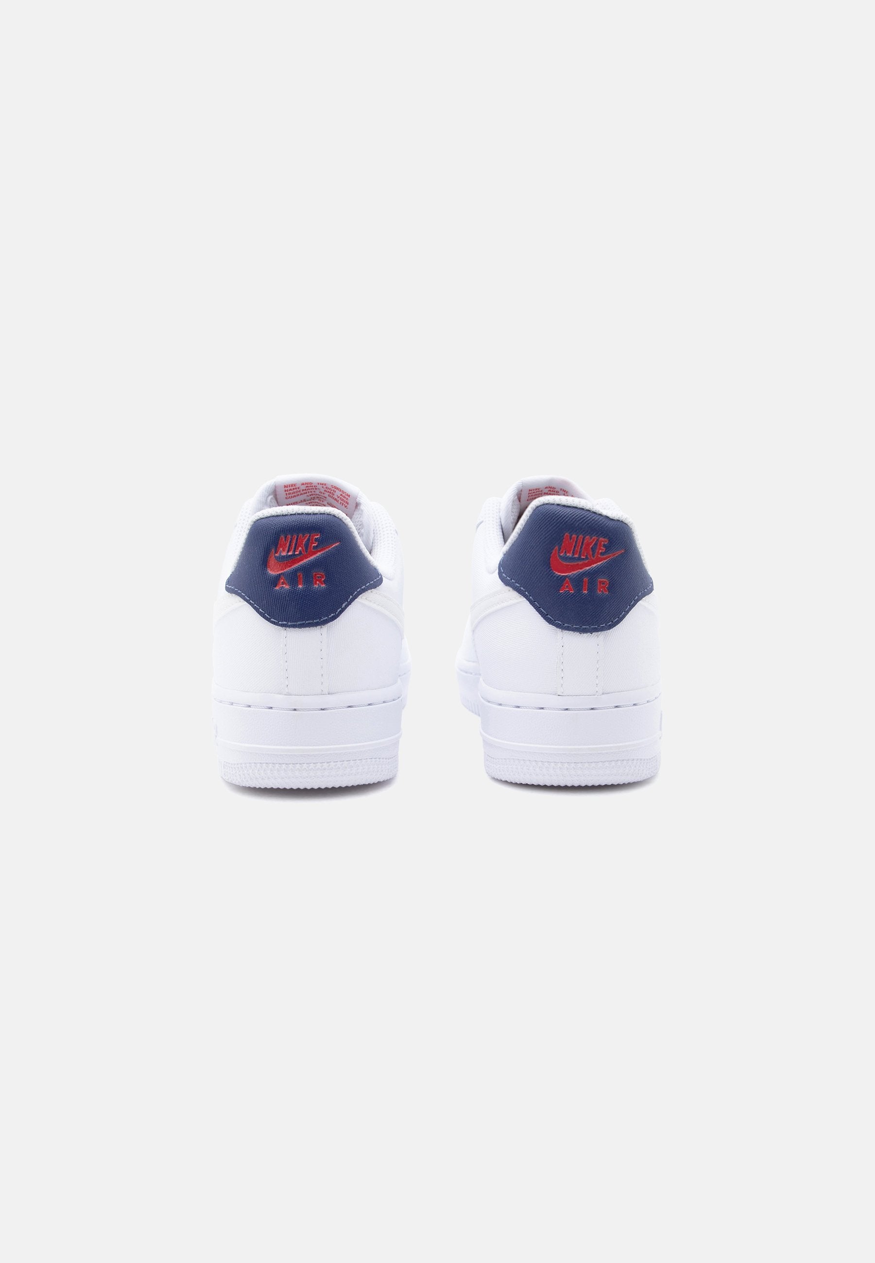 AIR FORCE 1 07 - Baskets - white/metallic summit white/blue void/fire red/summit white