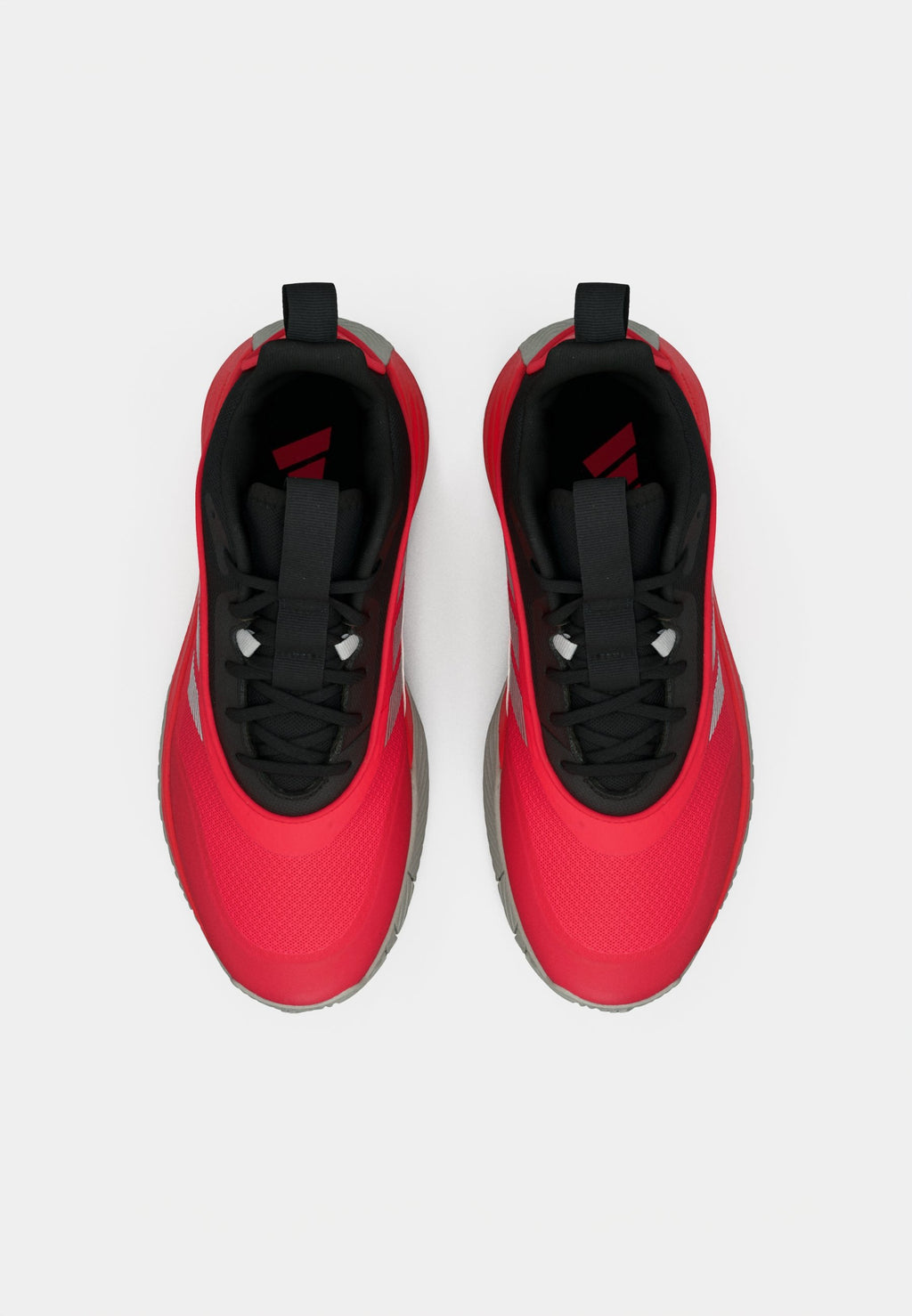 OWNTHEGAME 3.0 UNISEX - Basketball shoes - pure ruby/silver-coloured metallic/core black