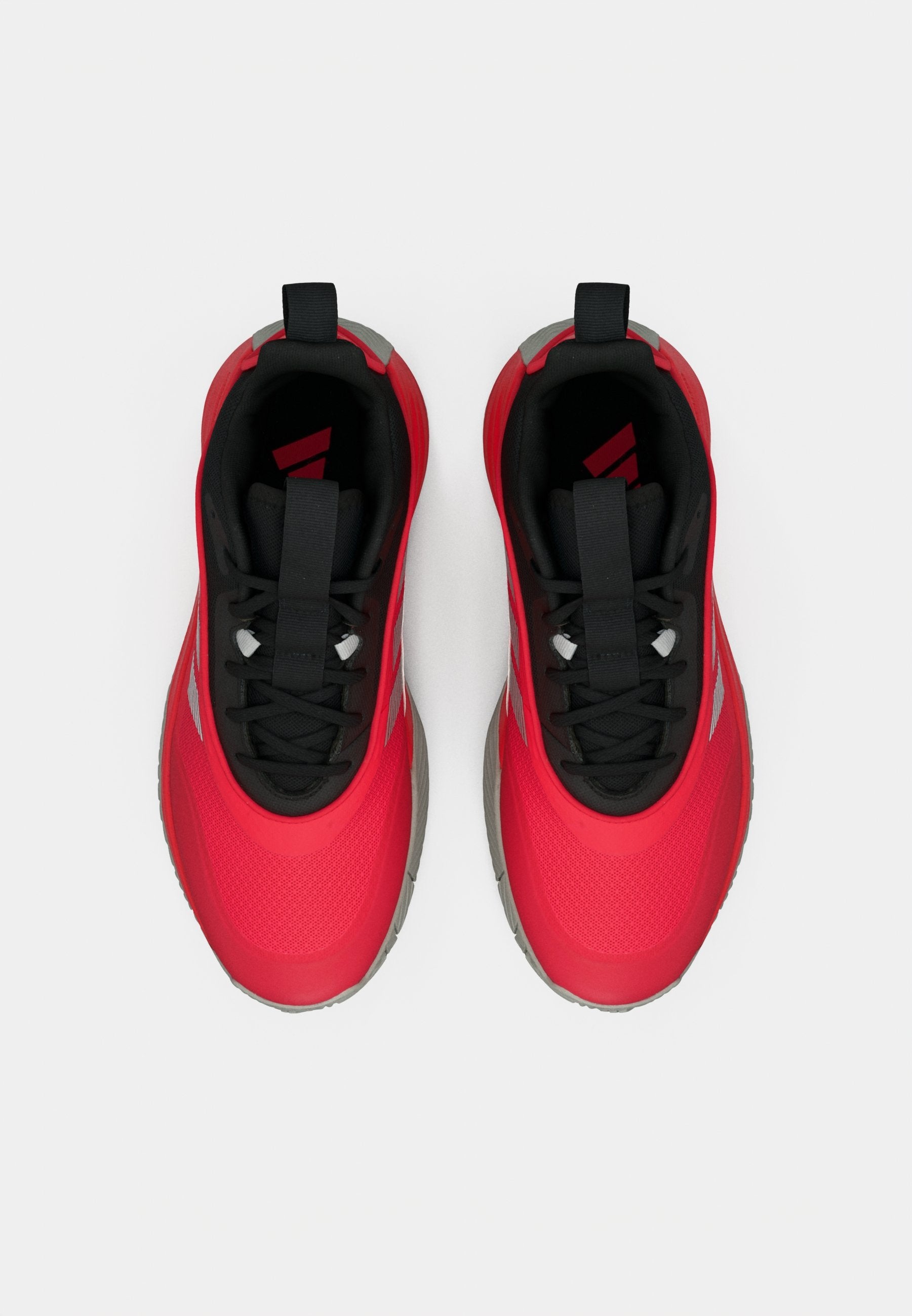 OWNTHEGAME 3.0 UNISEX - Basketball shoes - pure ruby/silver-coloured metallic/core black