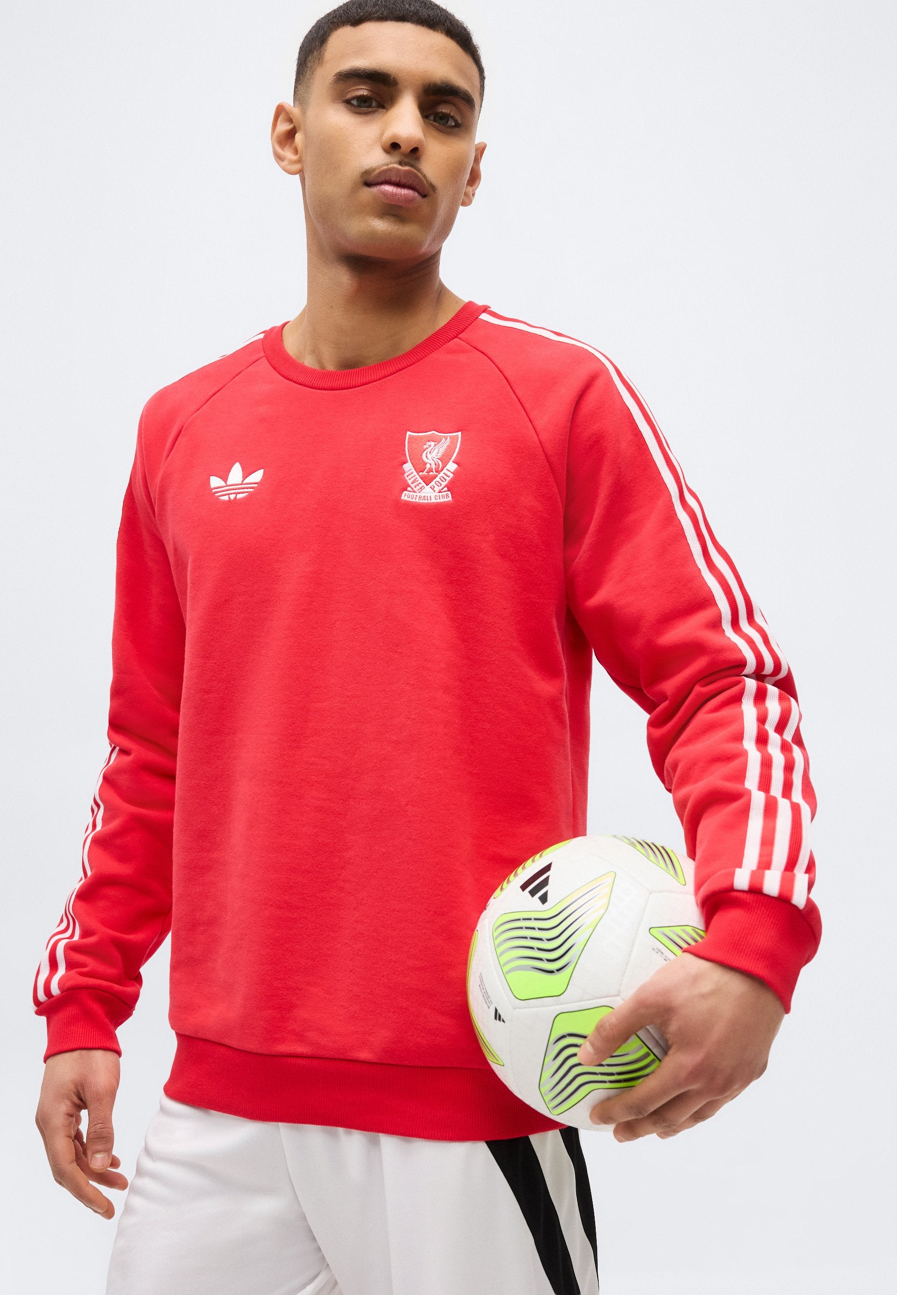 LIVERPOOL FC CREW  - Club wear - pure ruby