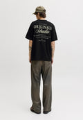 Print T-shirt - black