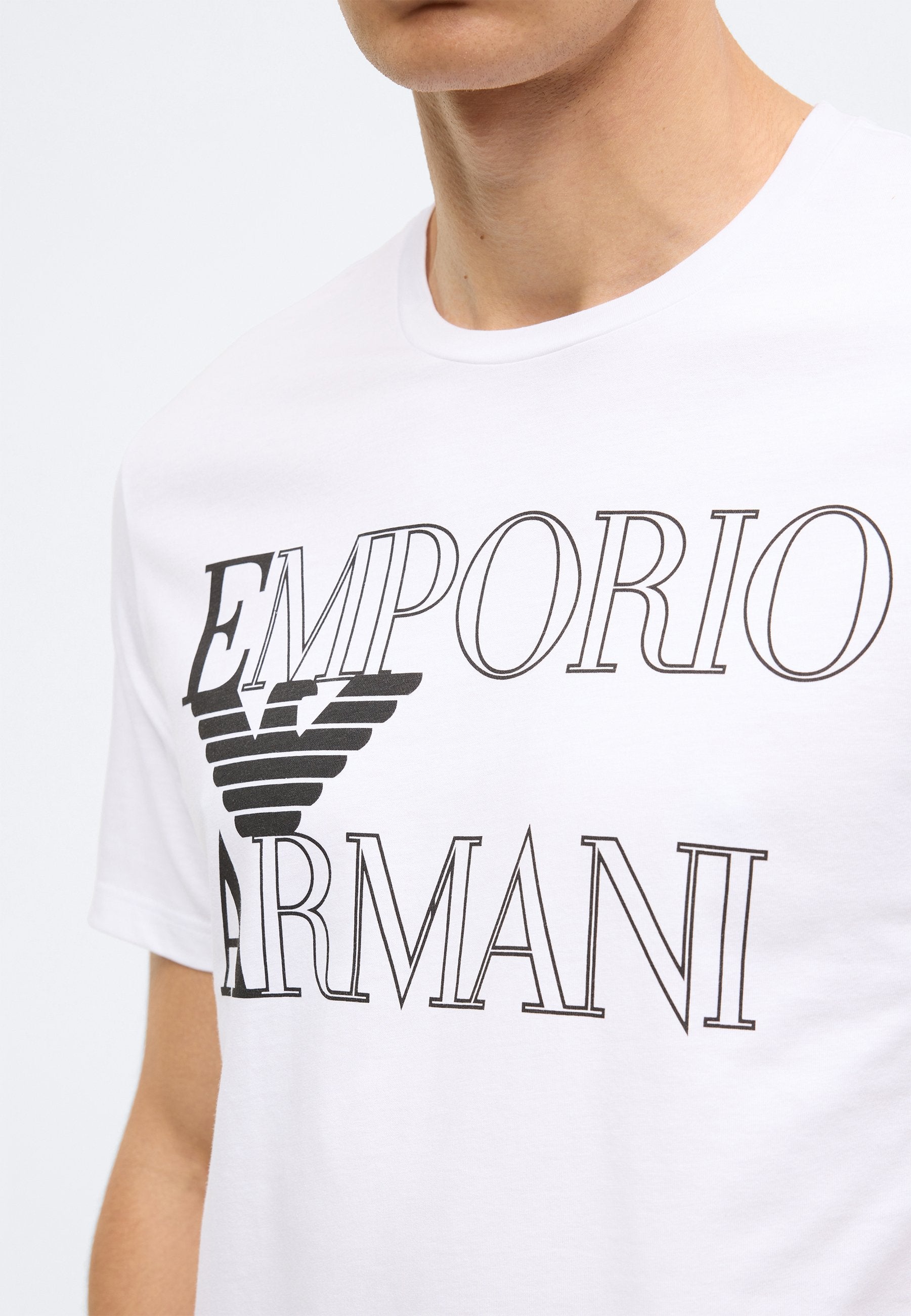 CREW NECK - Pyjama top - white
