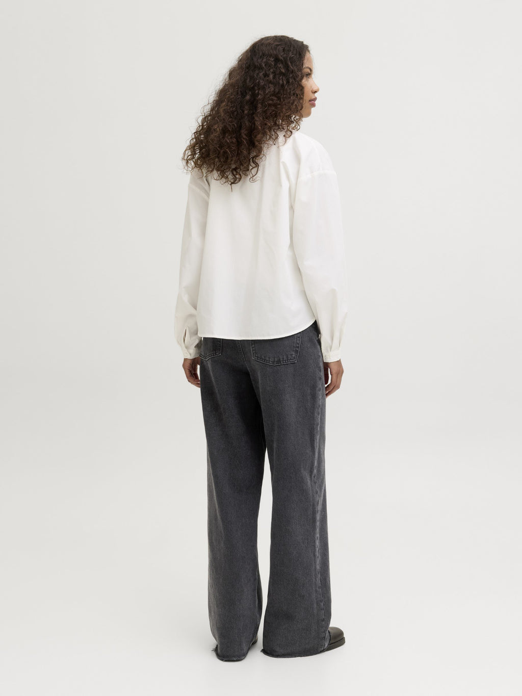 JXTOKYO WIDE FIT  - Wide Leg - black denim