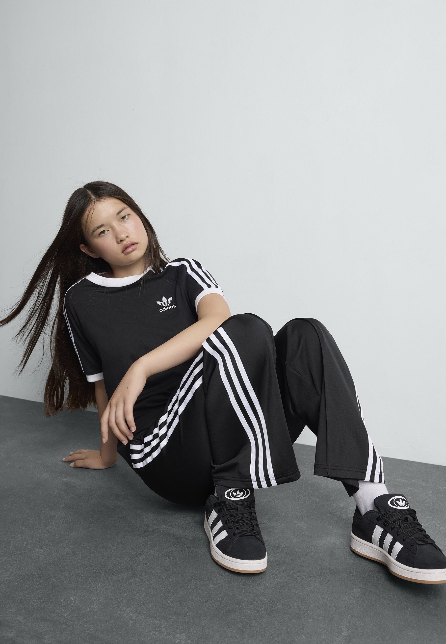 CAMPUS 00S J UNISEX - Trainers - core black/cloud white