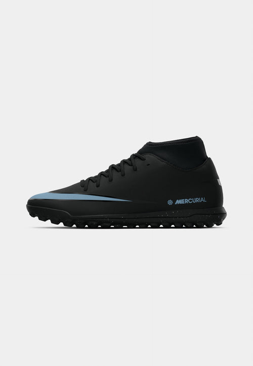 10 CLUB TF - Turf football boots - black/ice blue